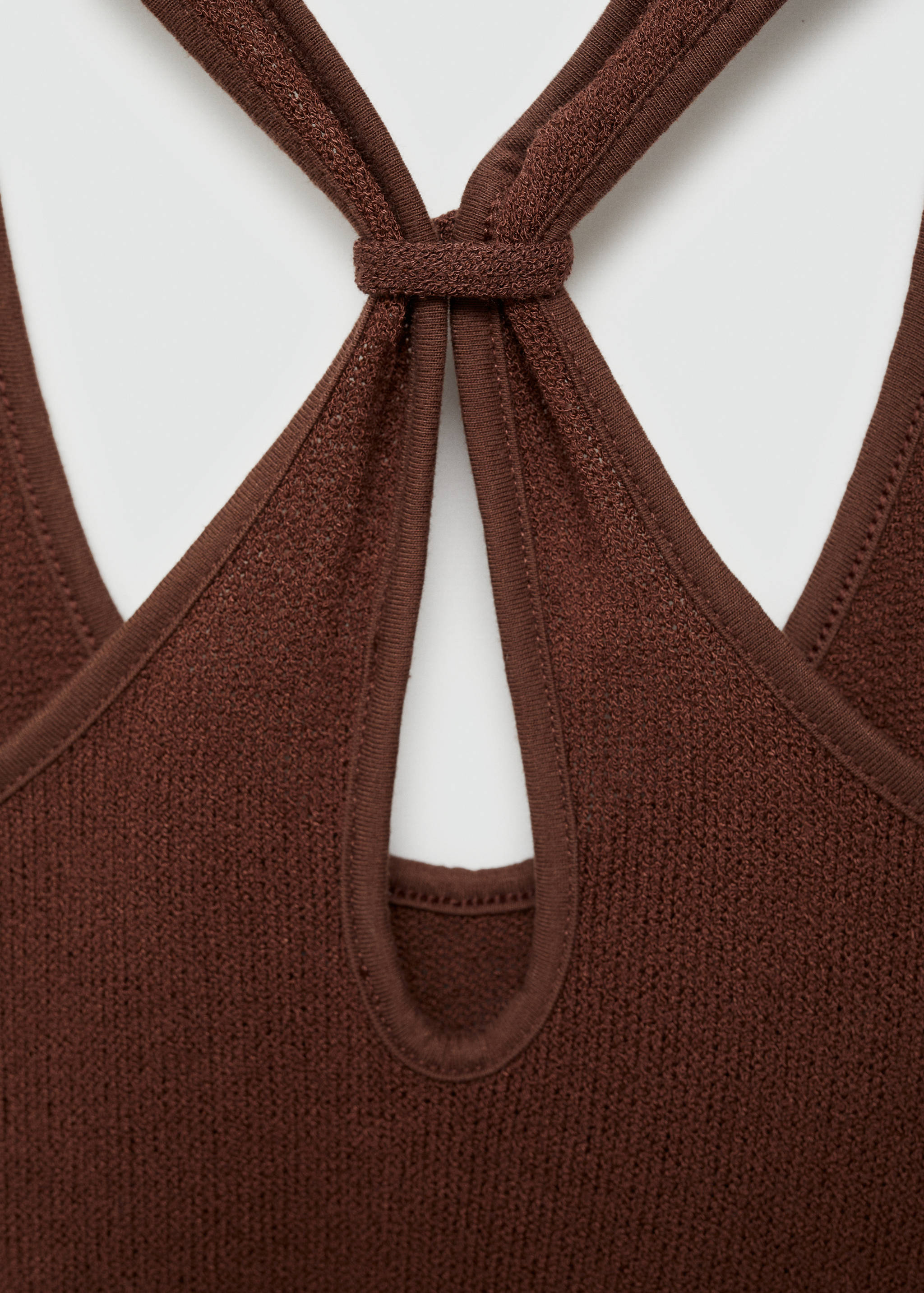 Robe maille dos croisé - Détail de l'article 8