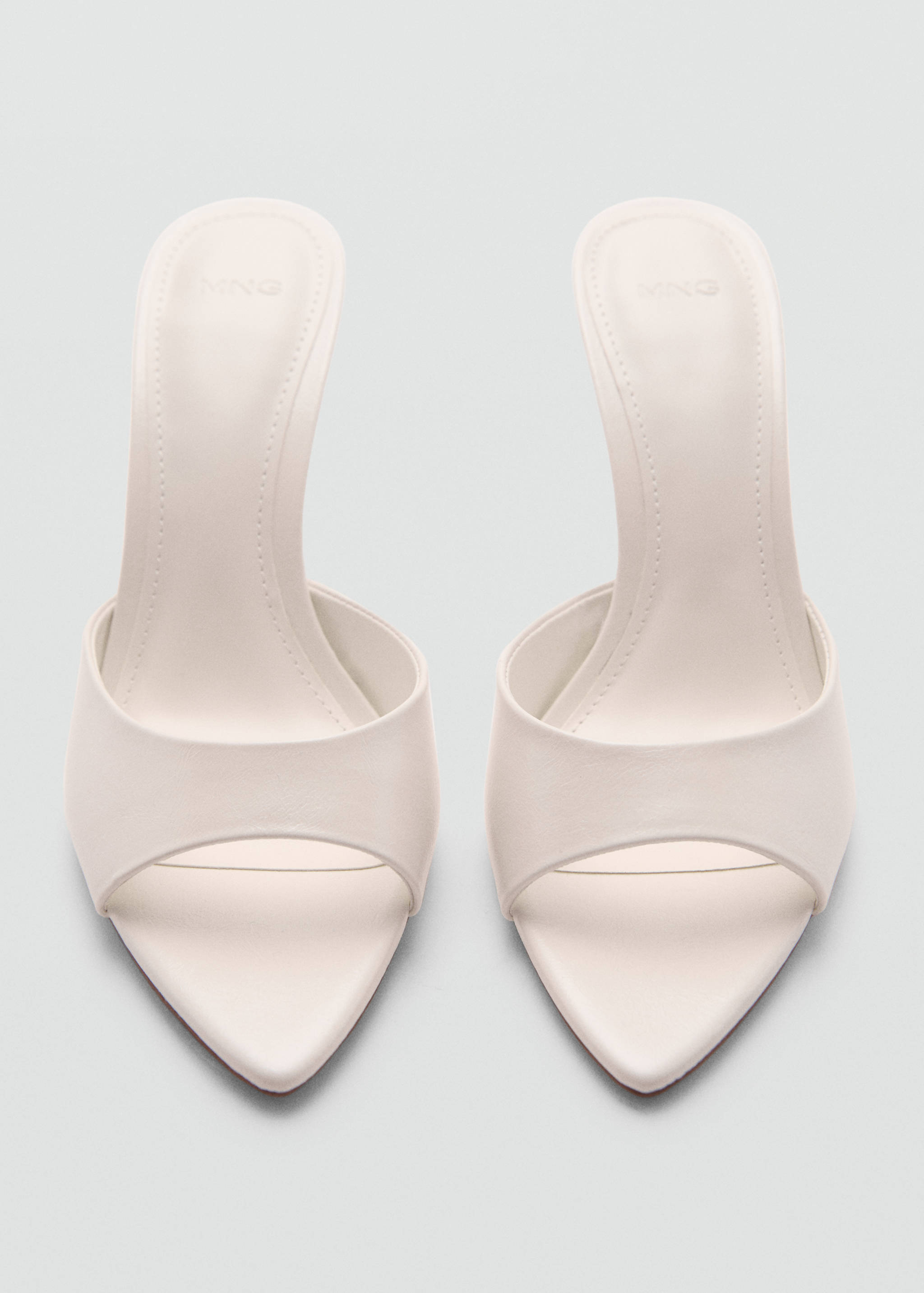 Metallic-effect heeled sandals - Details of the article 2