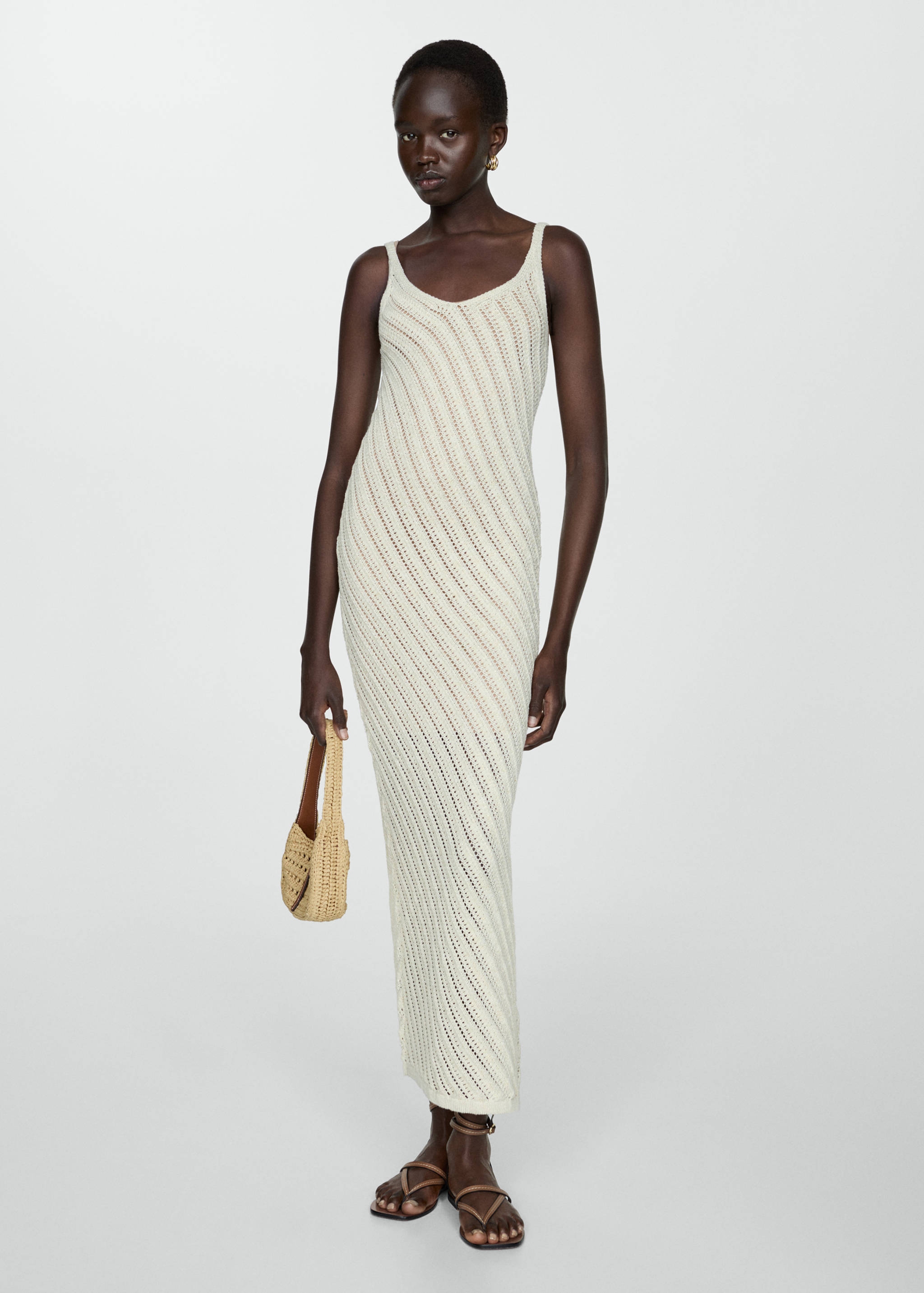 Gaun slip pendek - Tampilan Umum