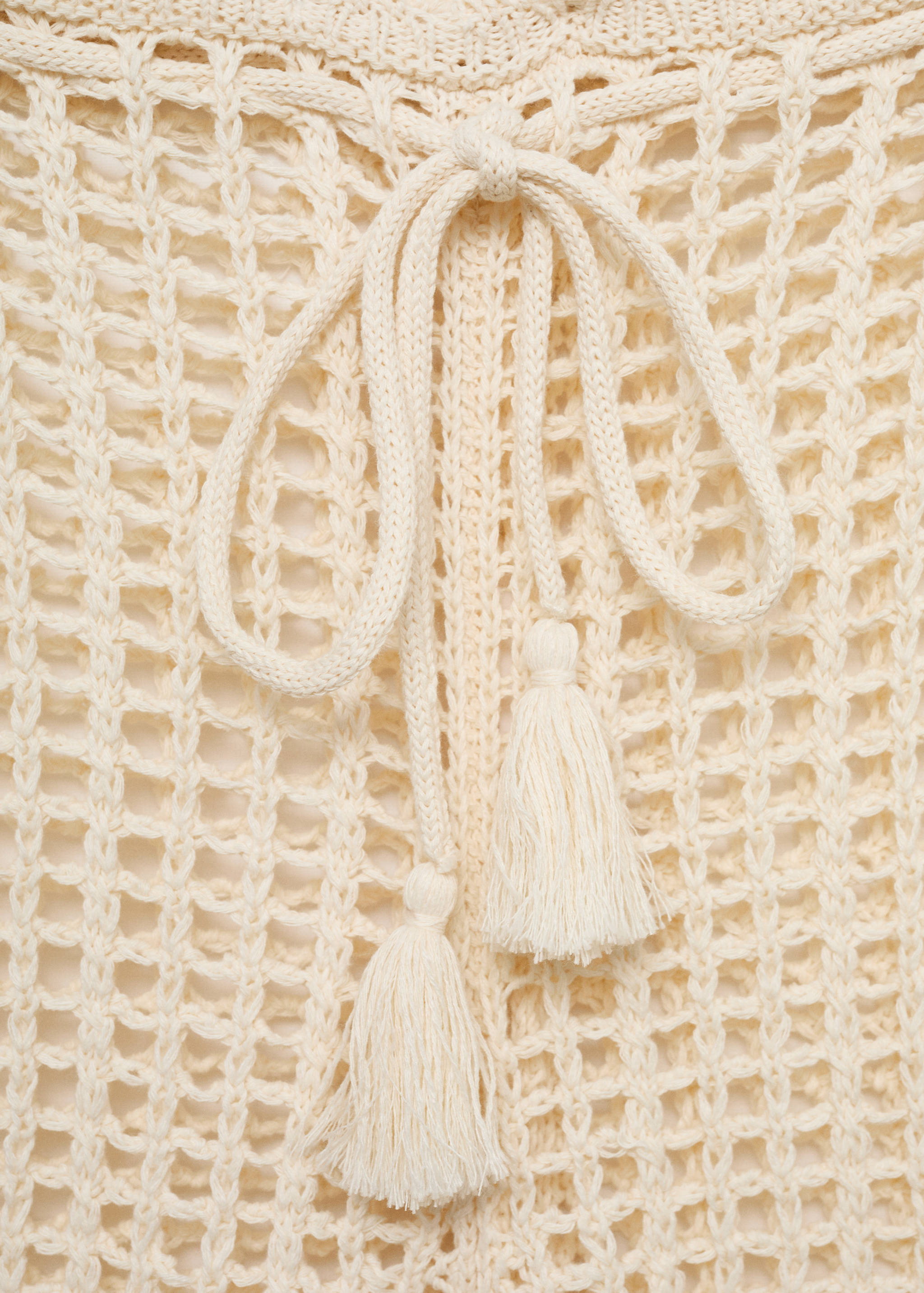 Openwork knitted trousers - Details of the article 8