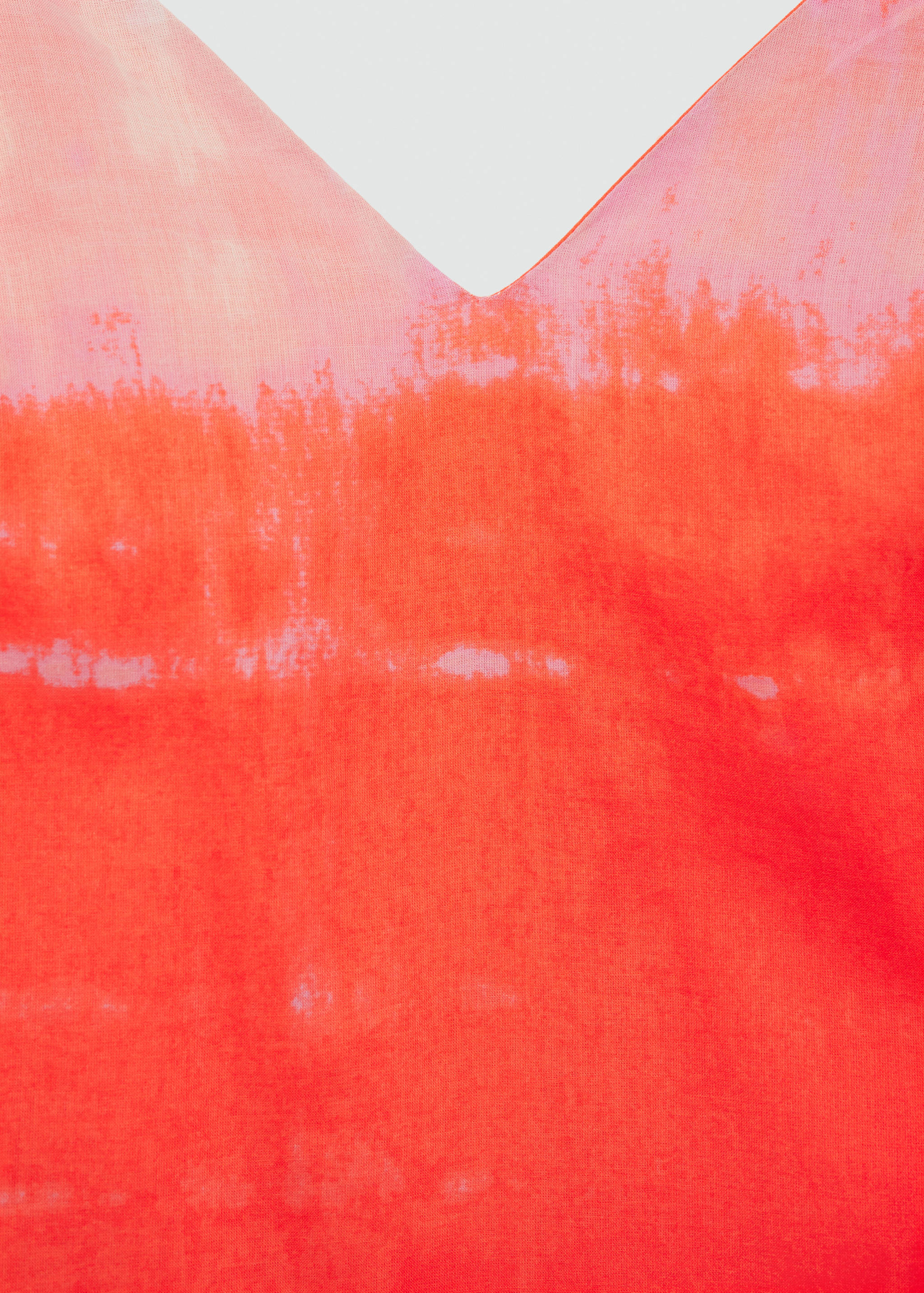 Printed ruffle dress - Details of the article 8