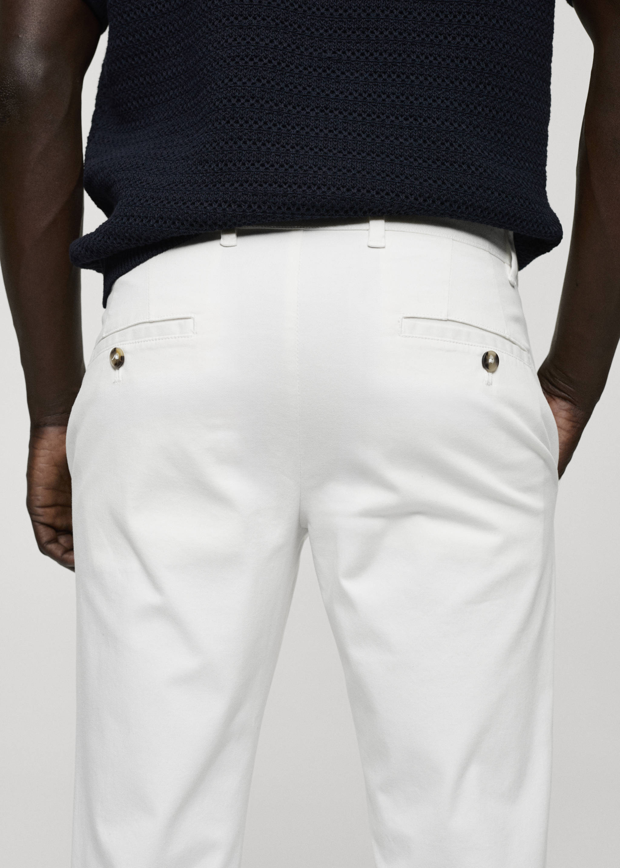 Pantalón algodón tapered crop - Detalle del artículo 6