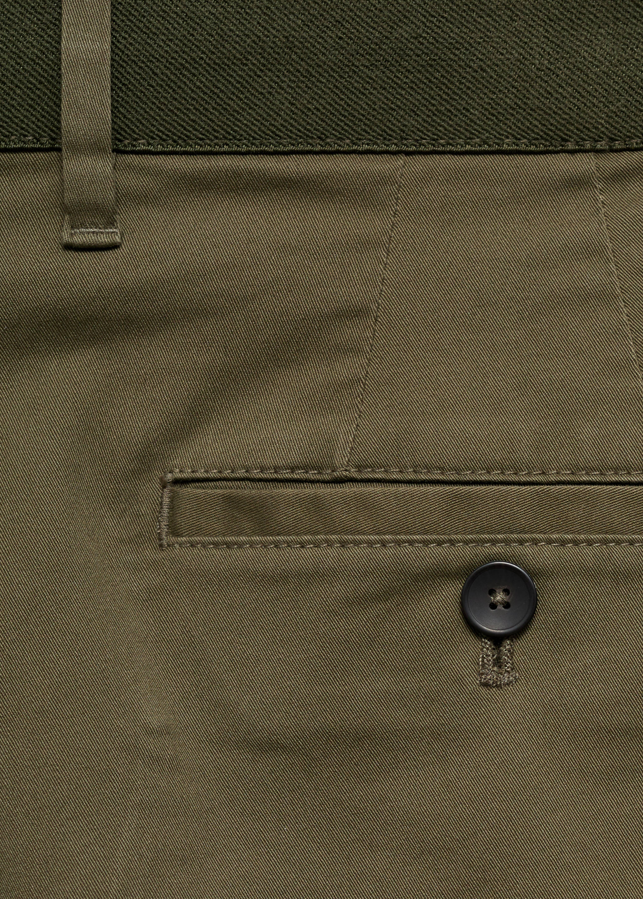 Pantalón algodón tapered crop - Detalle del artículo 0