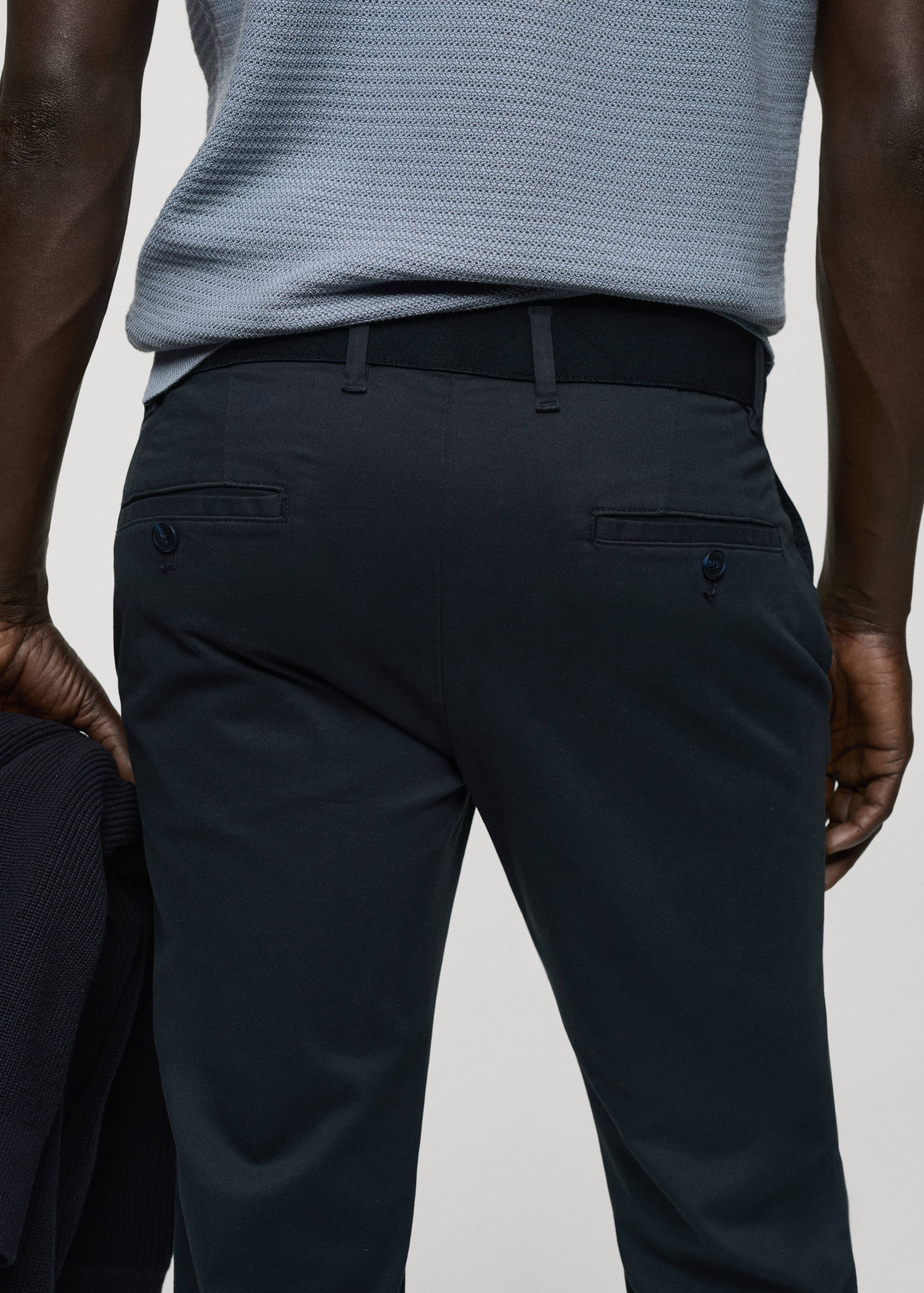 Pantalón algodón tapered crop - Detalle del artículo 6