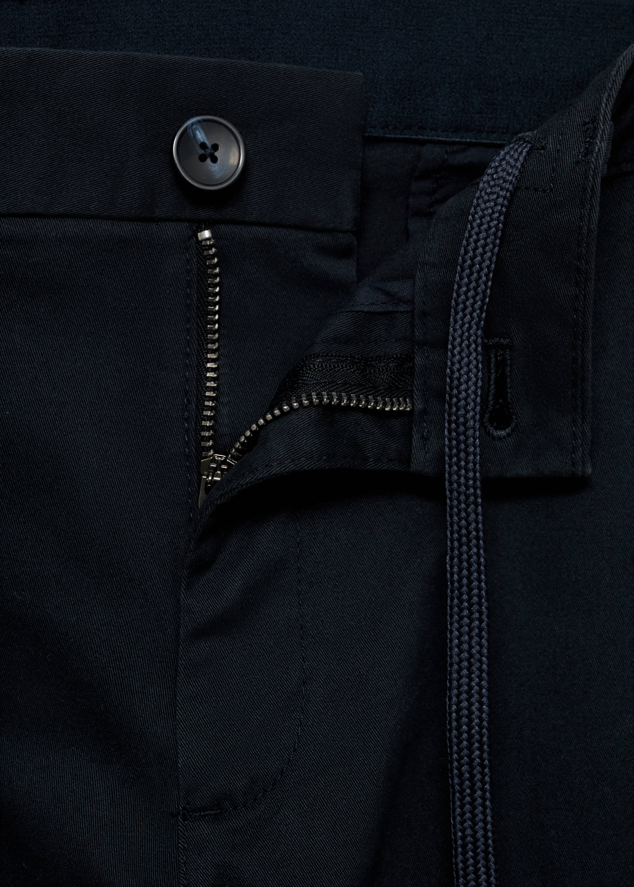 Pantalón algodón tapered crop - Detalle del artículo 0