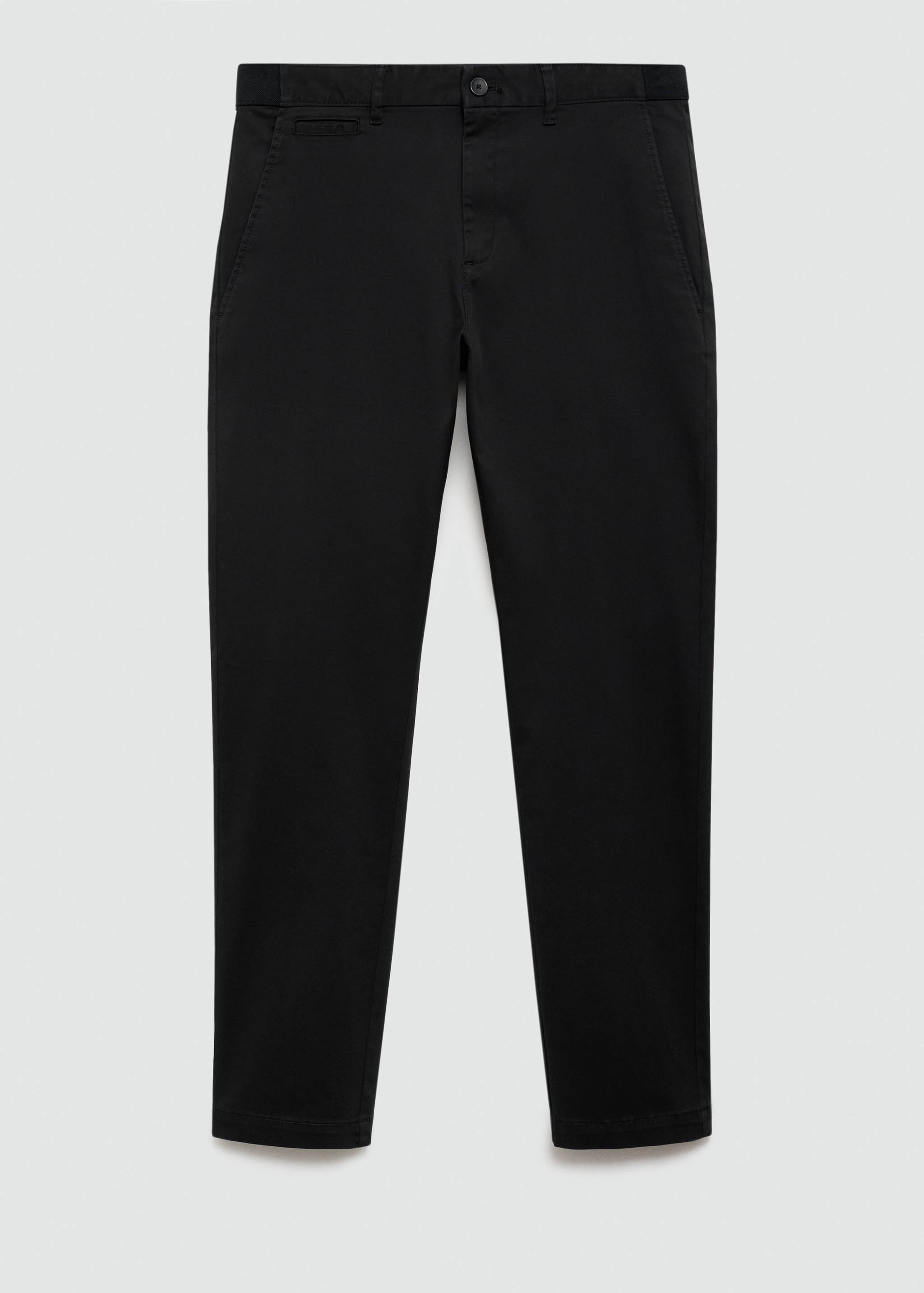 Cotton tapered crop pants - Article without model