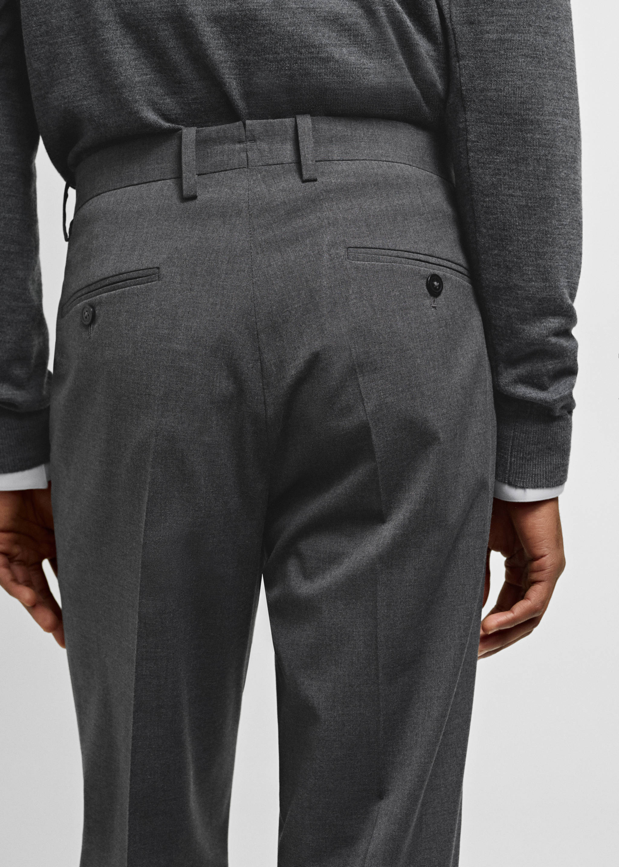 Pantalon costume slim-fit tissu comfort stretch - Détail de l'article 3
