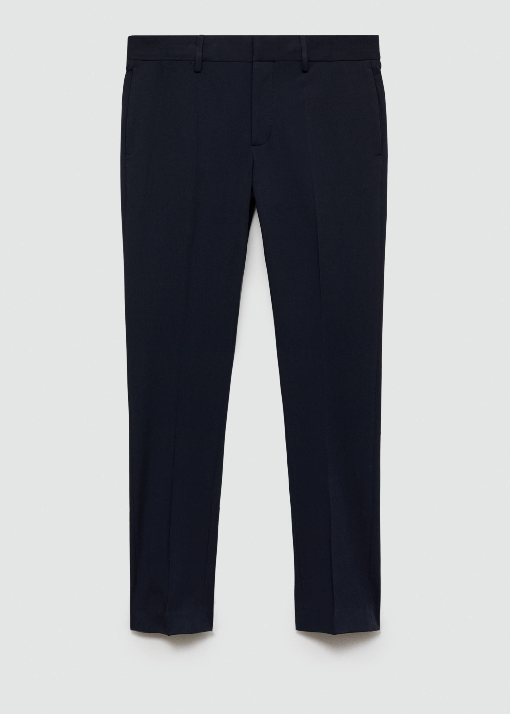 Stretch fabric super slim-fit suit trousers - Article without model