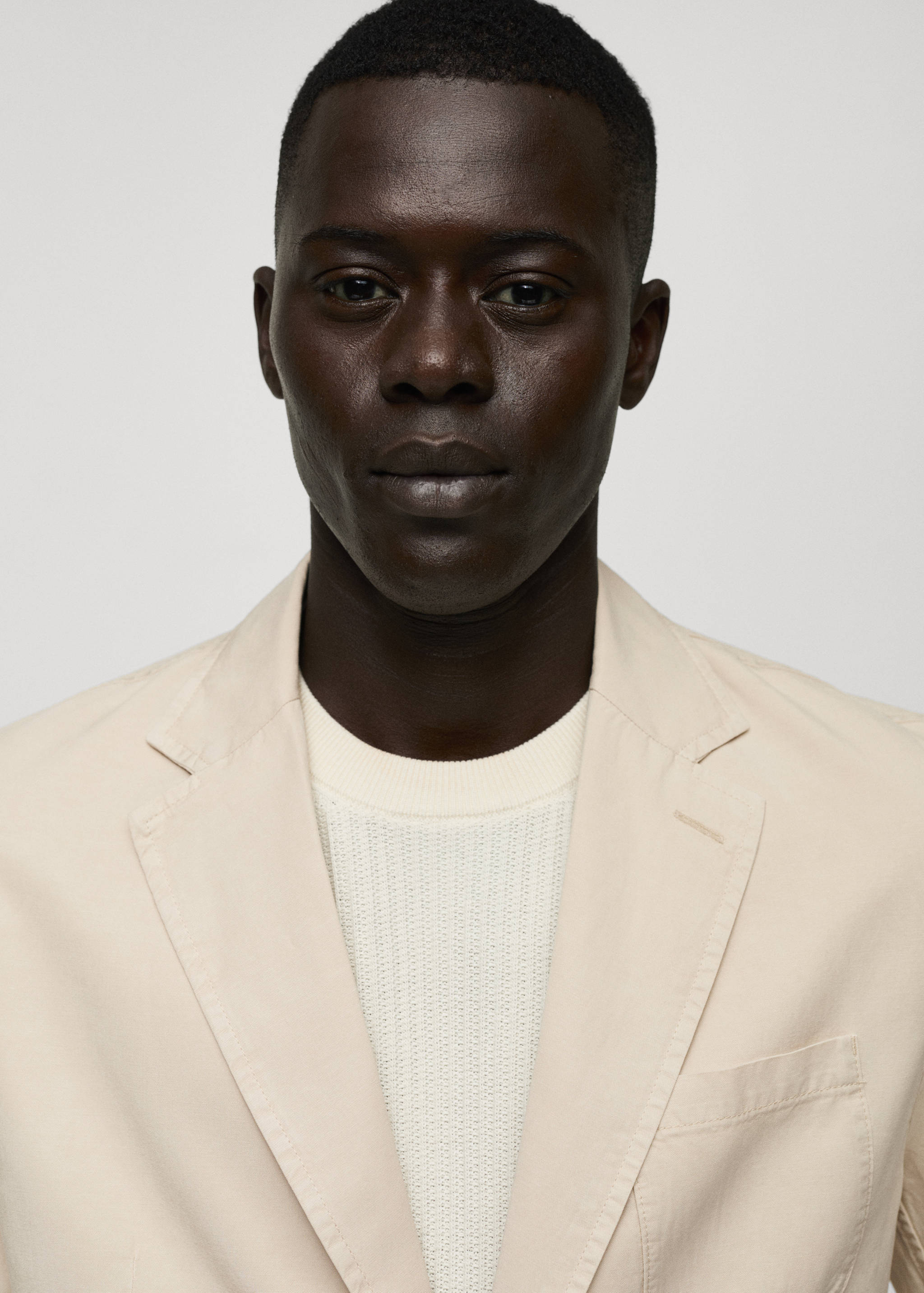 Americana lino algodón efecto lavado - Detalle del artículo 1