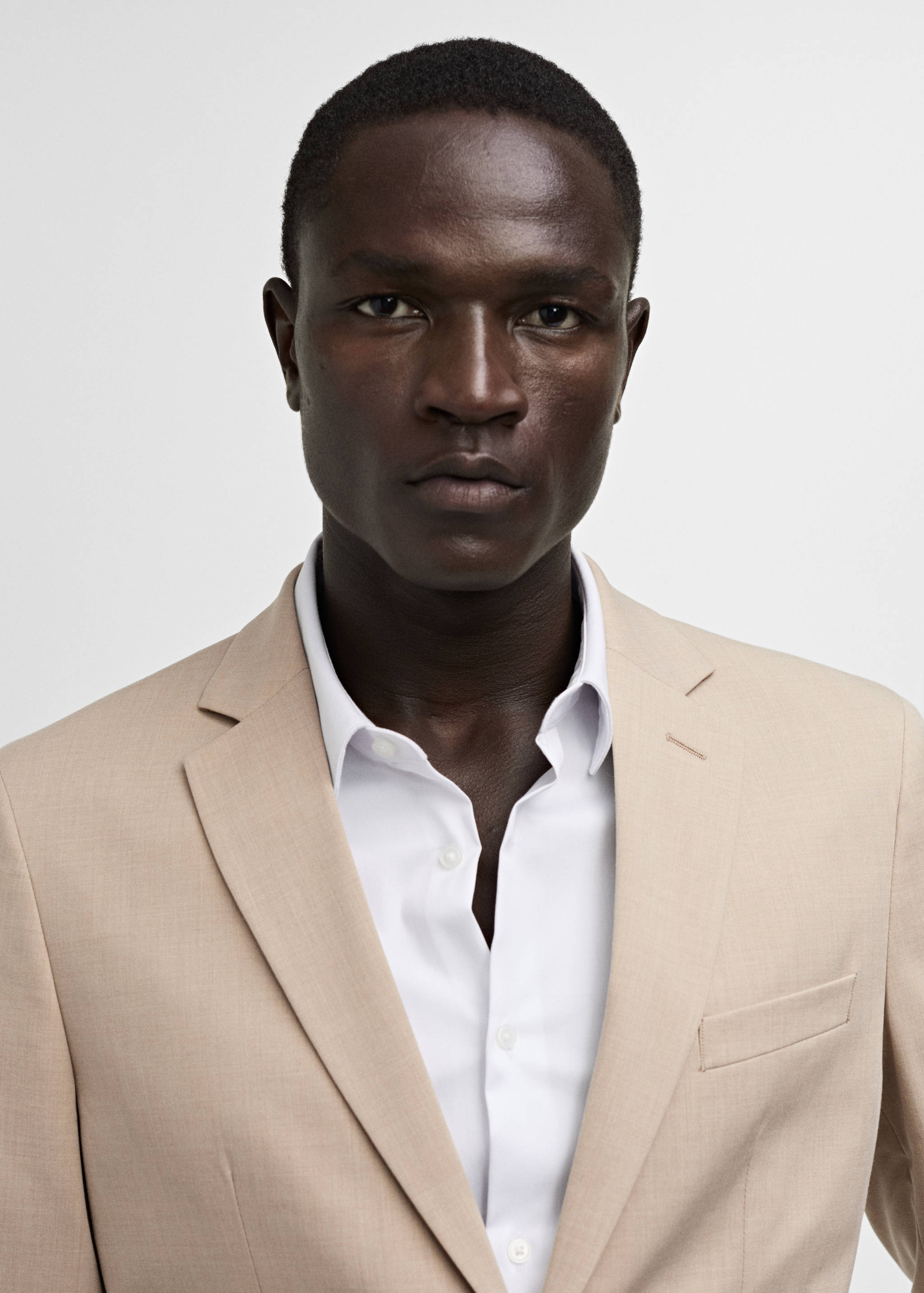 Super slim-fit suit jacket in stretch fabric - Details of the article 3