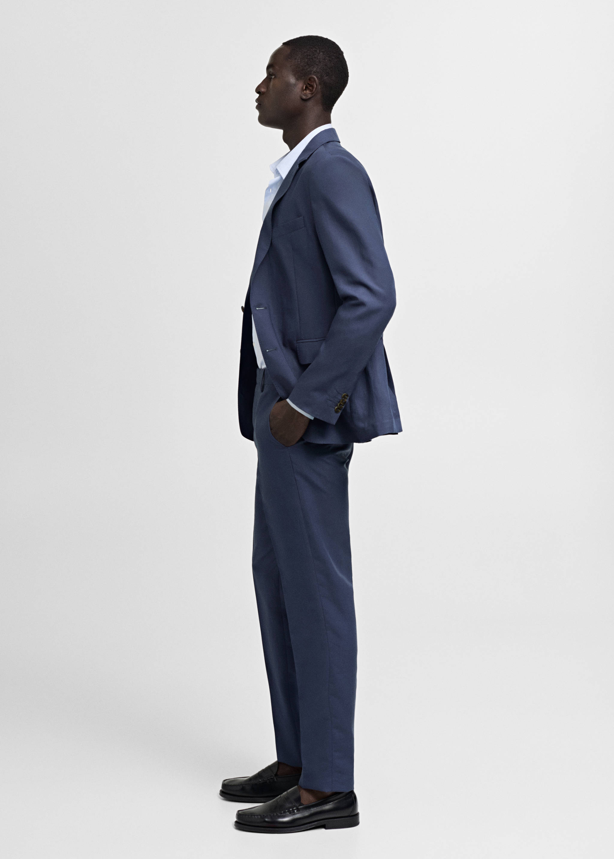 Veste costume slim-fit tissu comfort stretch - Détail de l'article 6