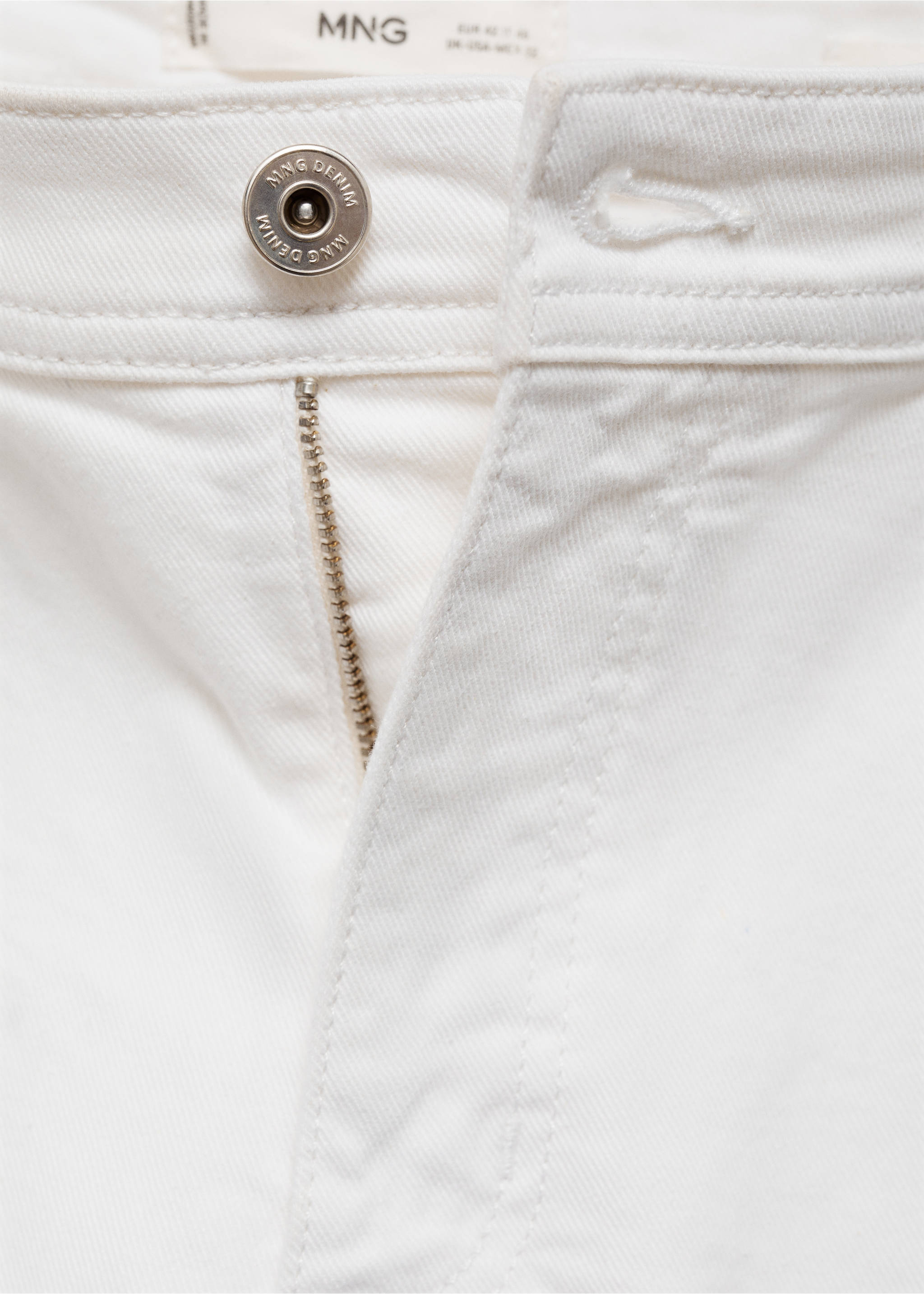 Jeans Jan slim fit - Detalle del artículo 8, Blanco. Ref: 77010597-00.