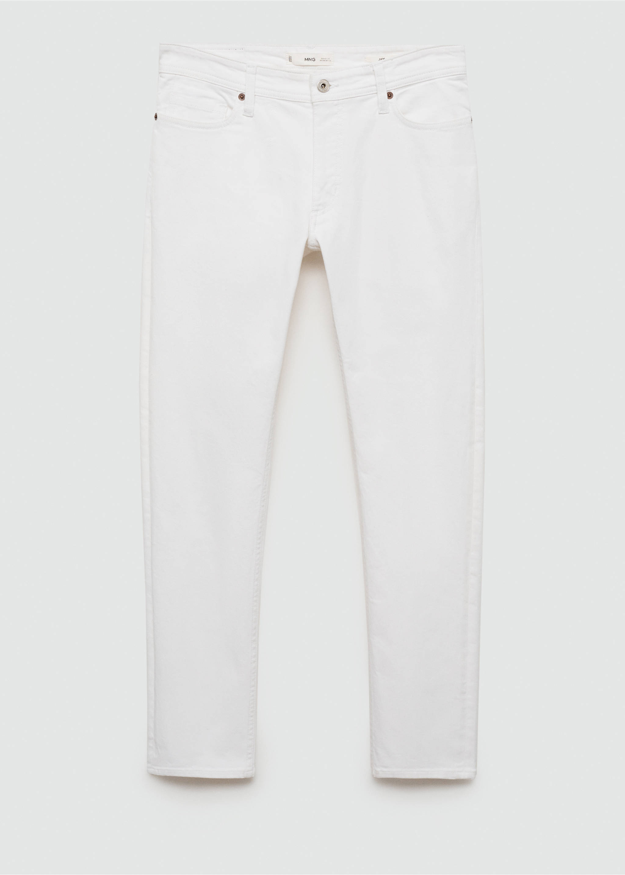 Jeans Jan slim fit - Artículo sin modelo, Blanco. Ref: 77010597-00.