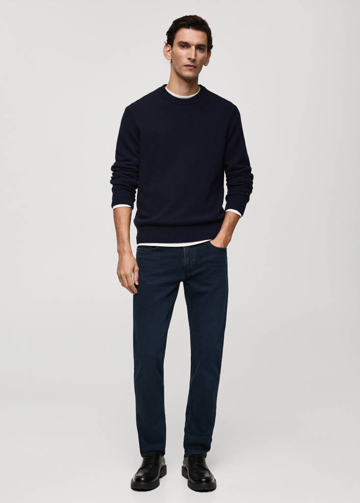 Jan slim-fit jeans — Deep Dark Blue