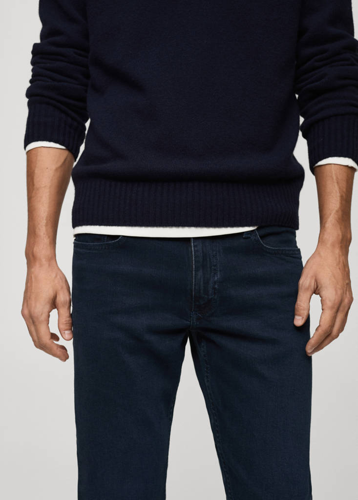 Jan slim-fit jeans — Deep Dark Blue