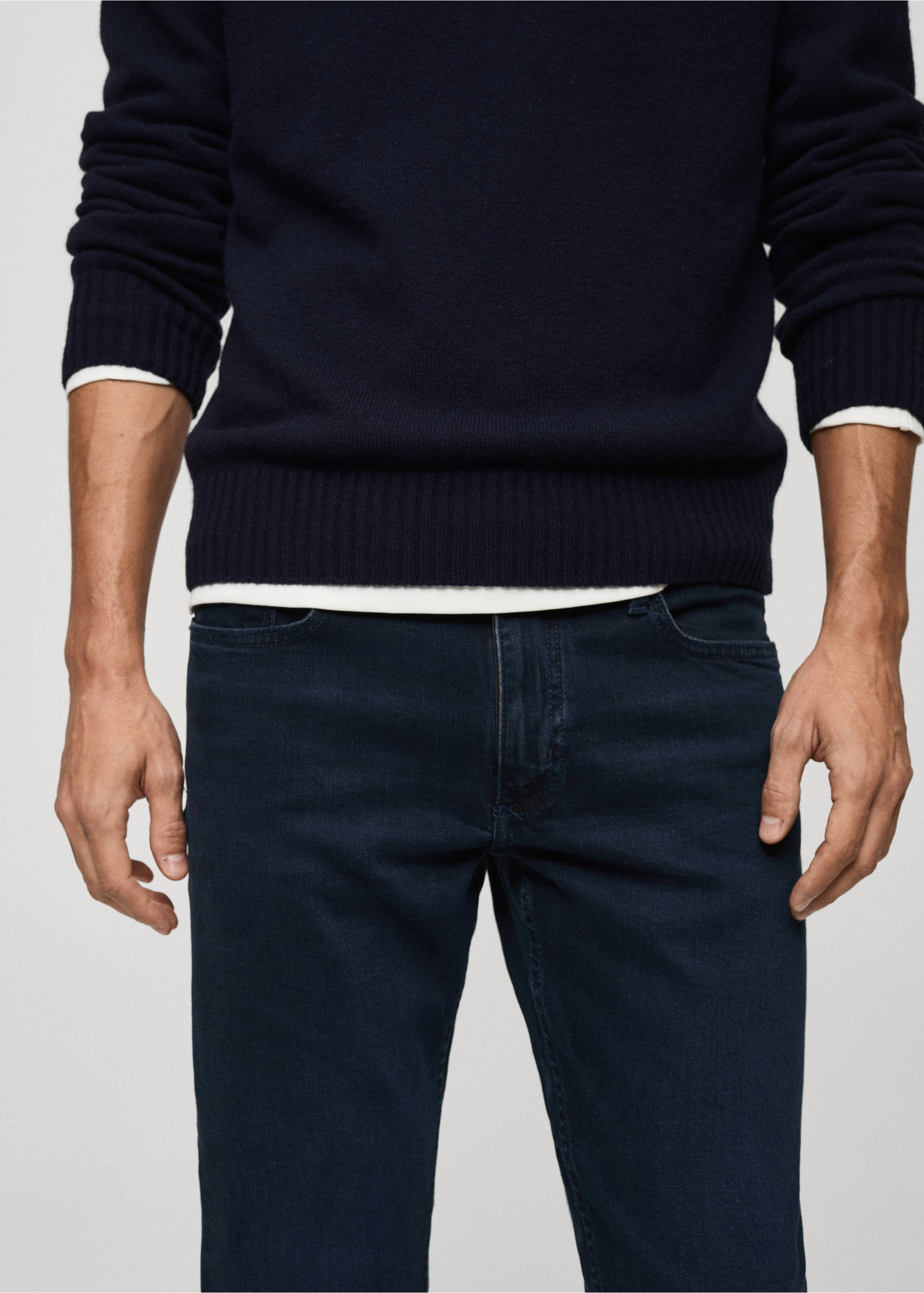 Jeans Jan slim fit - Detalle del artículo 1, Azul oscuro intenso. Ref: 77010598-00.