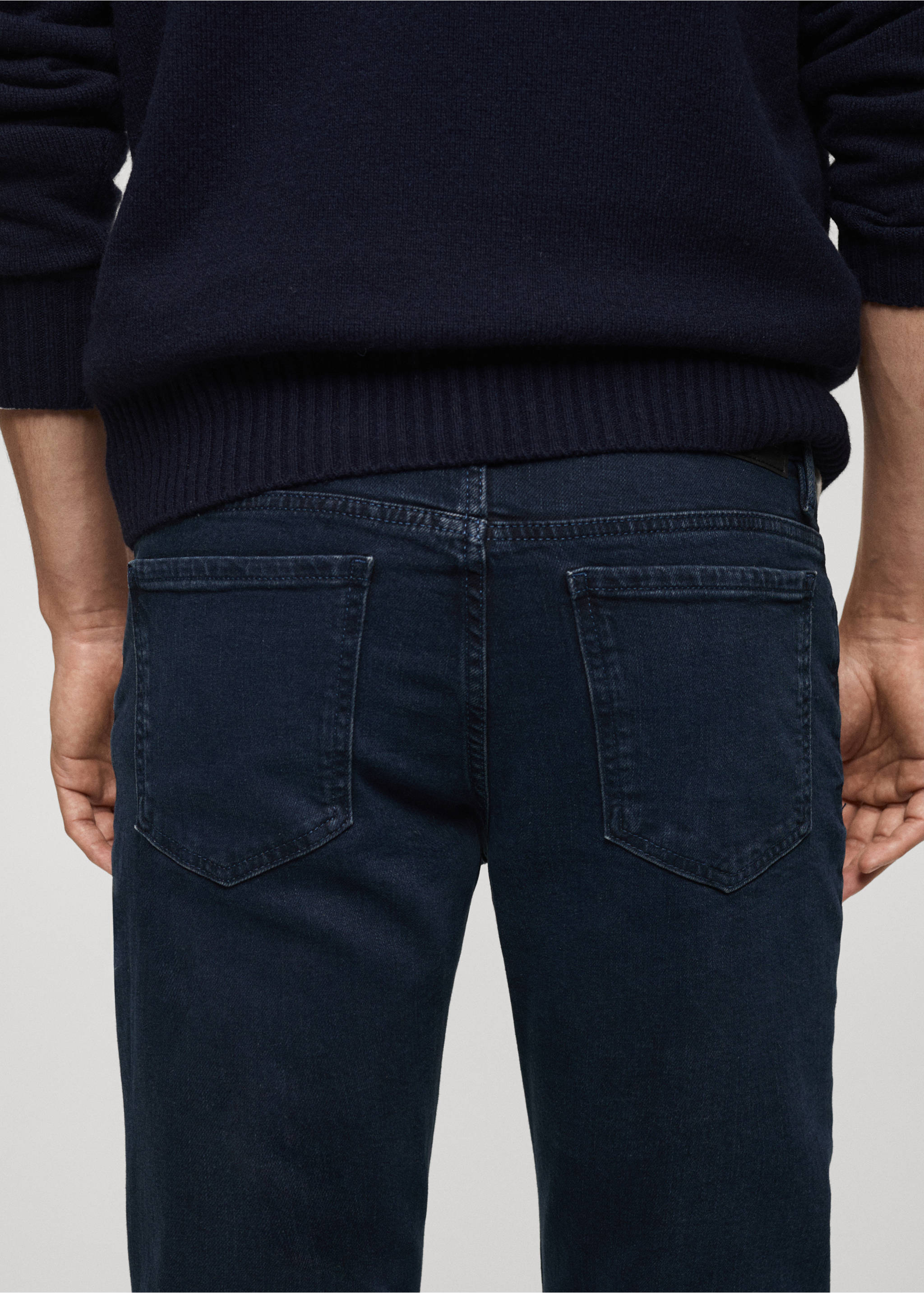 Jeans Jan slim fit - Detalle del artículo 3, Azul oscuro intenso. Ref: 77010598-00.