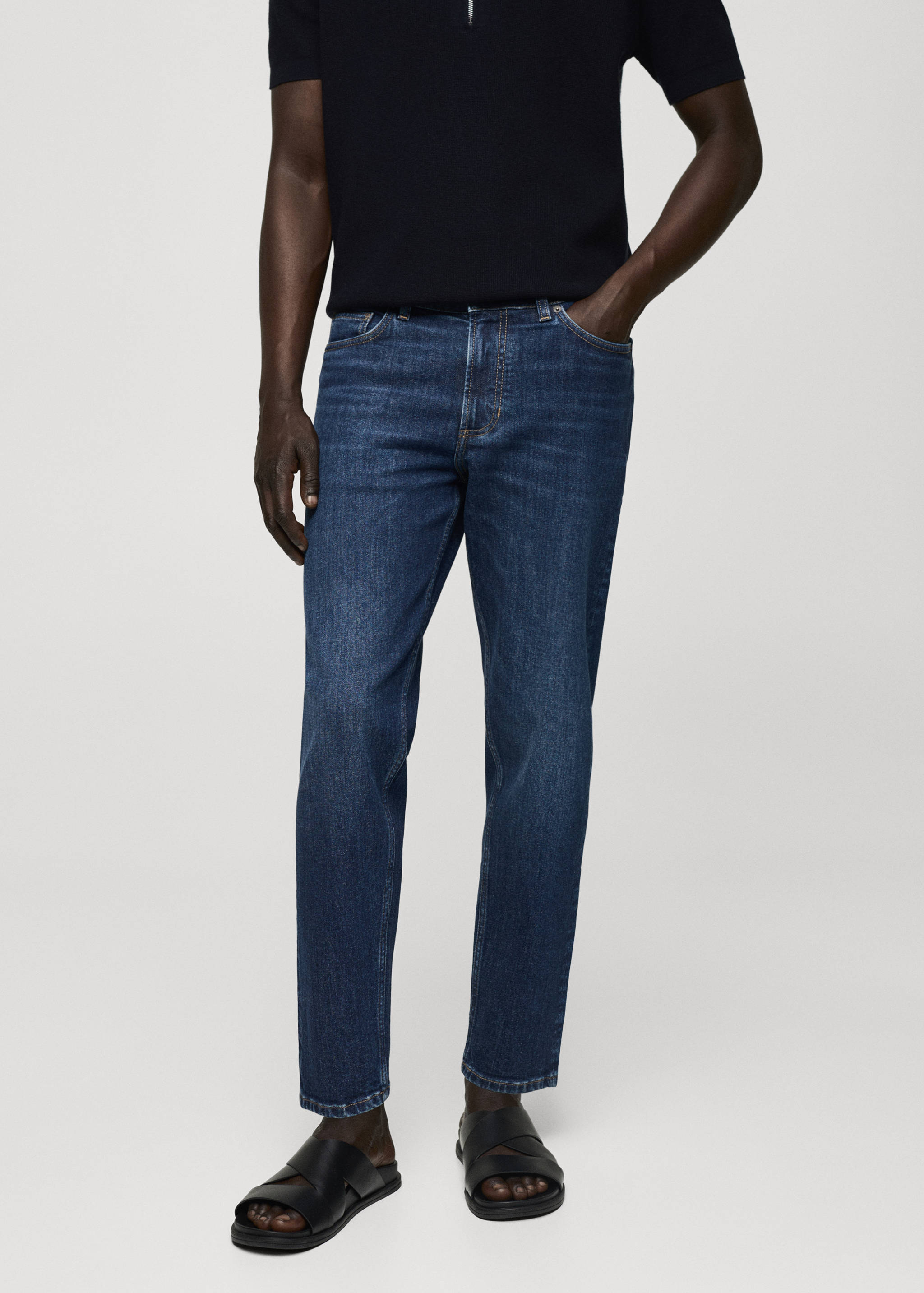 Jean Ben tapered-fit - Plan moyen