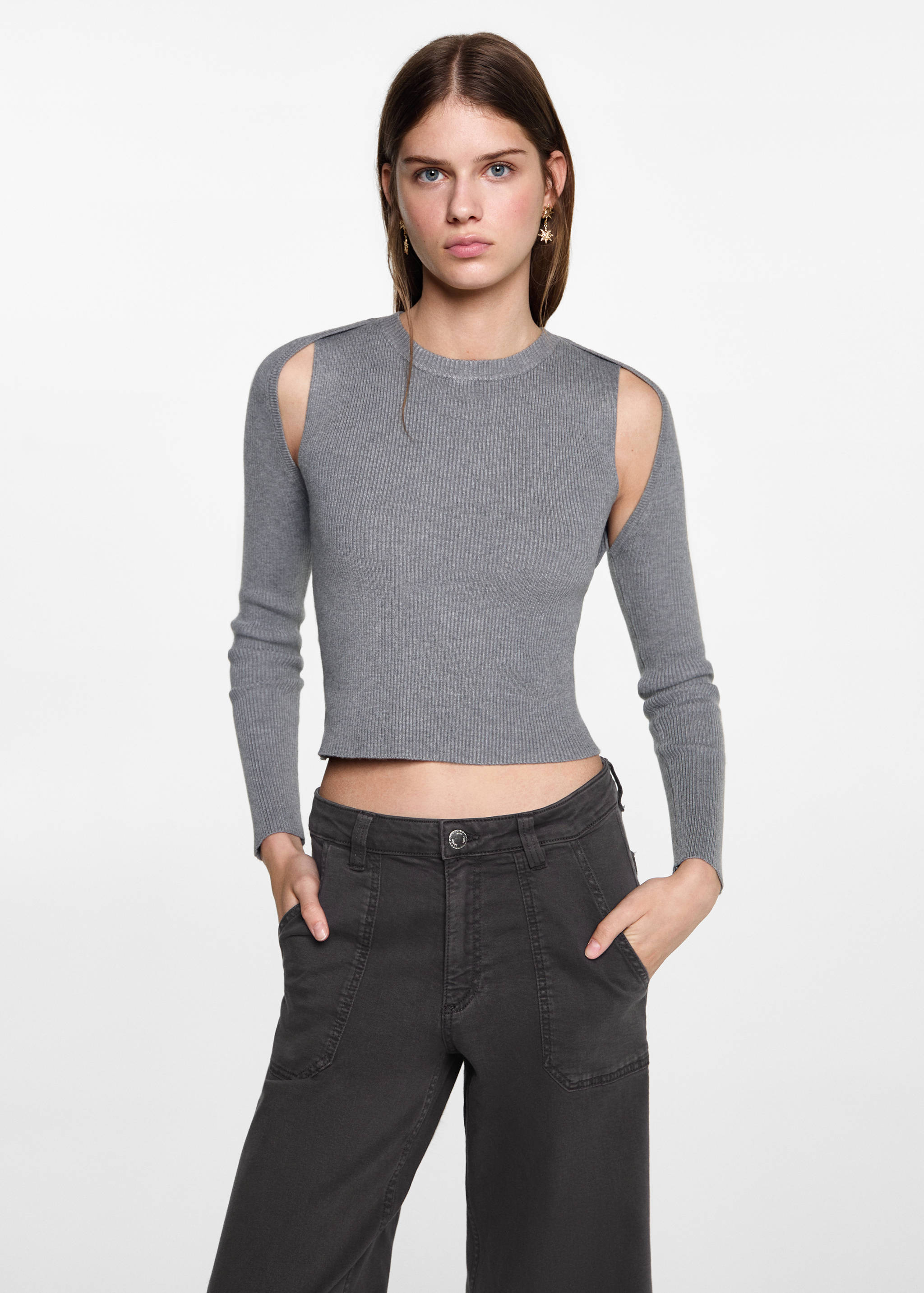 Jean style jupe-culotte poches - Détail de l'article 1