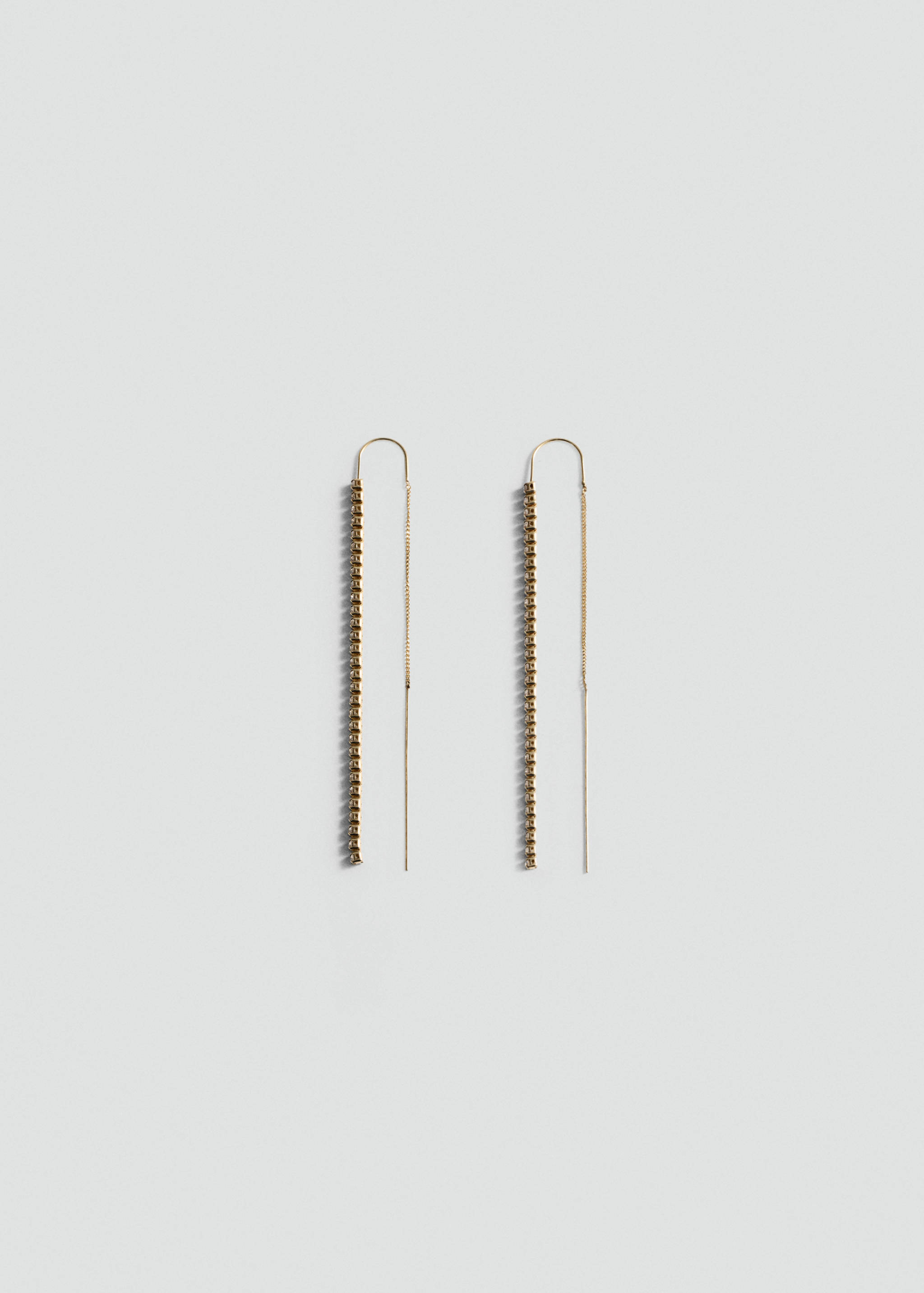 Crystal thread earrings - Article without model
