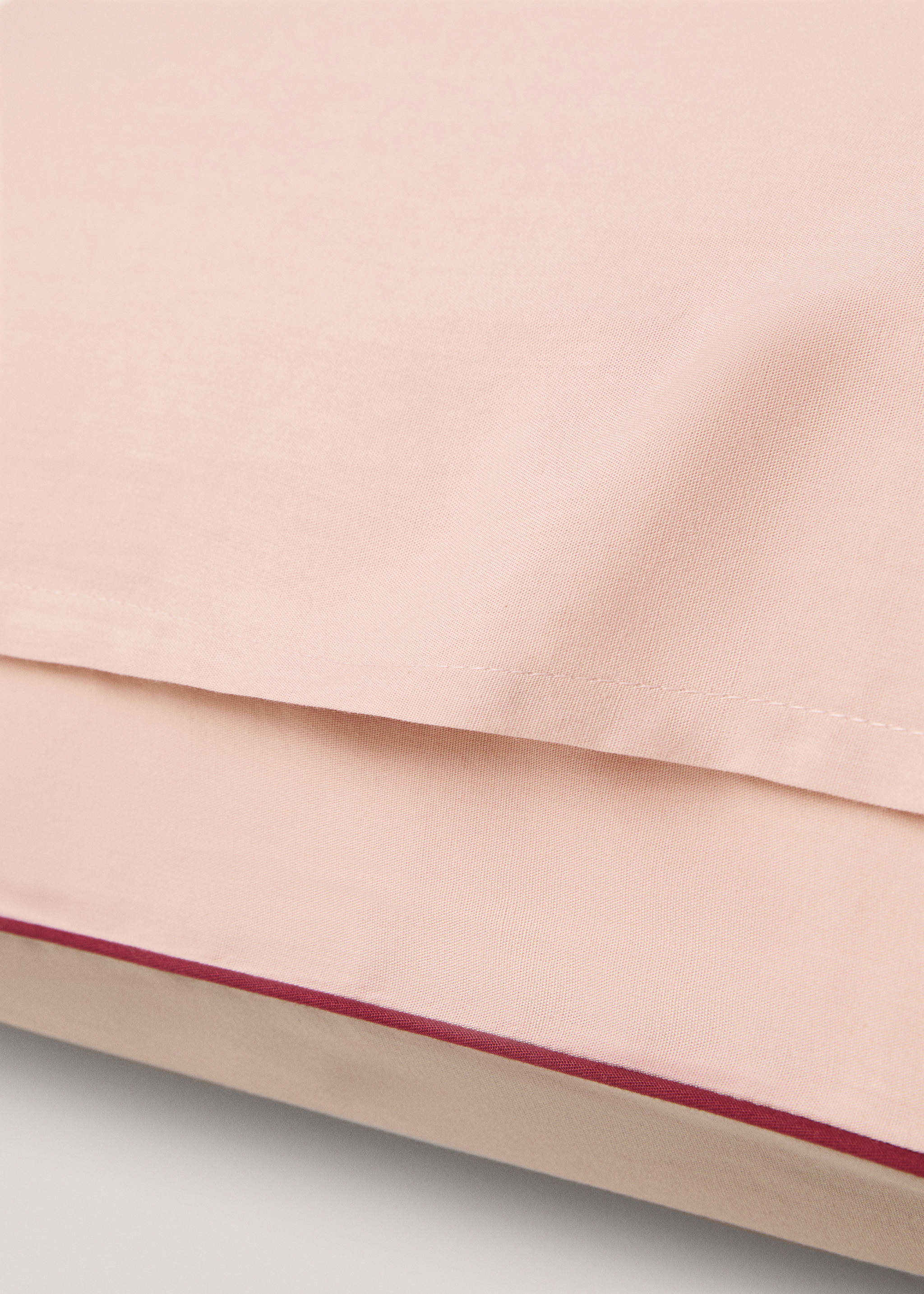 Two-tone reversible pillowcase 50x75cm - Details of the article 3