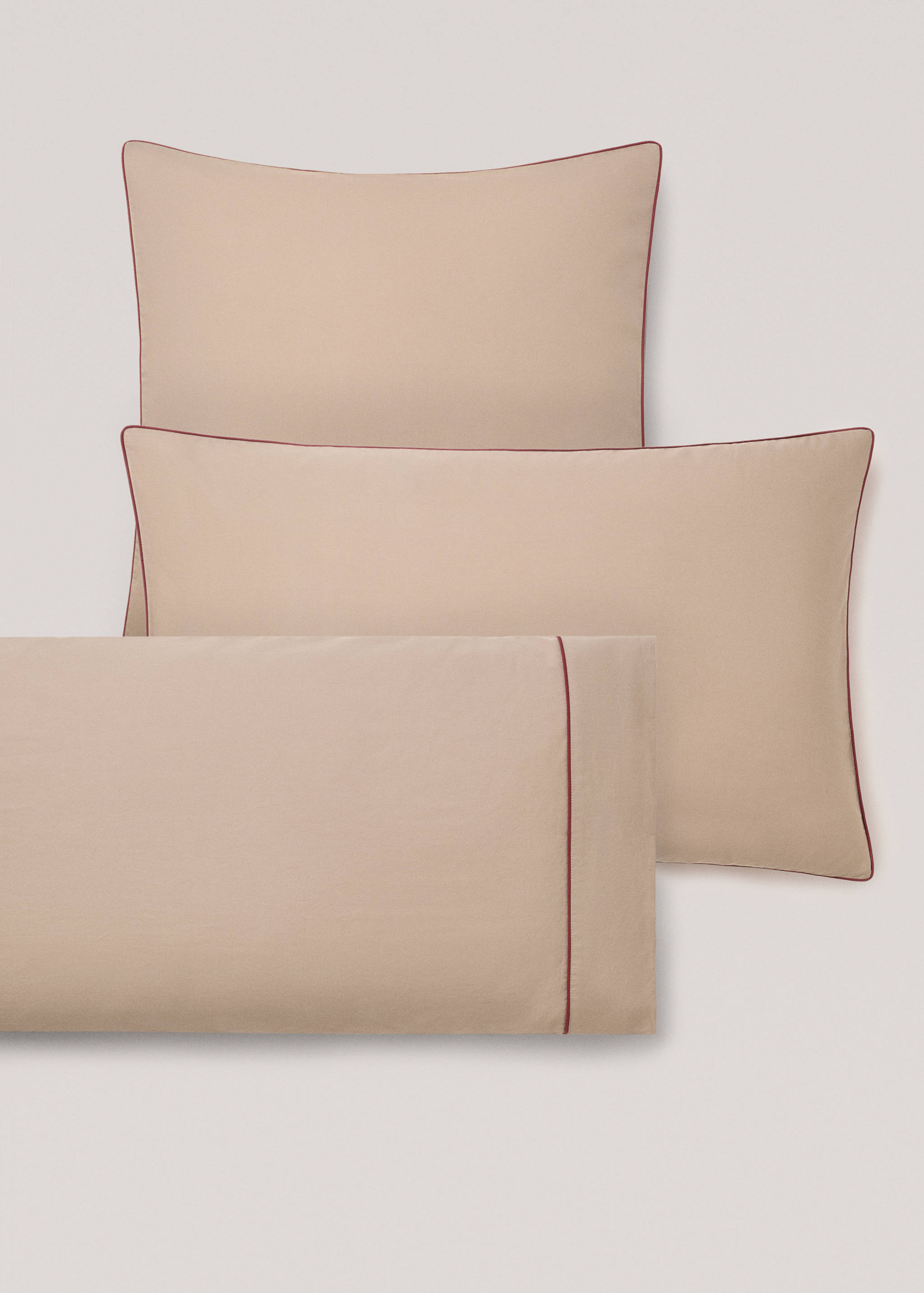 Two-tone reversible pillowcase 50x75cm - Details of the article 5