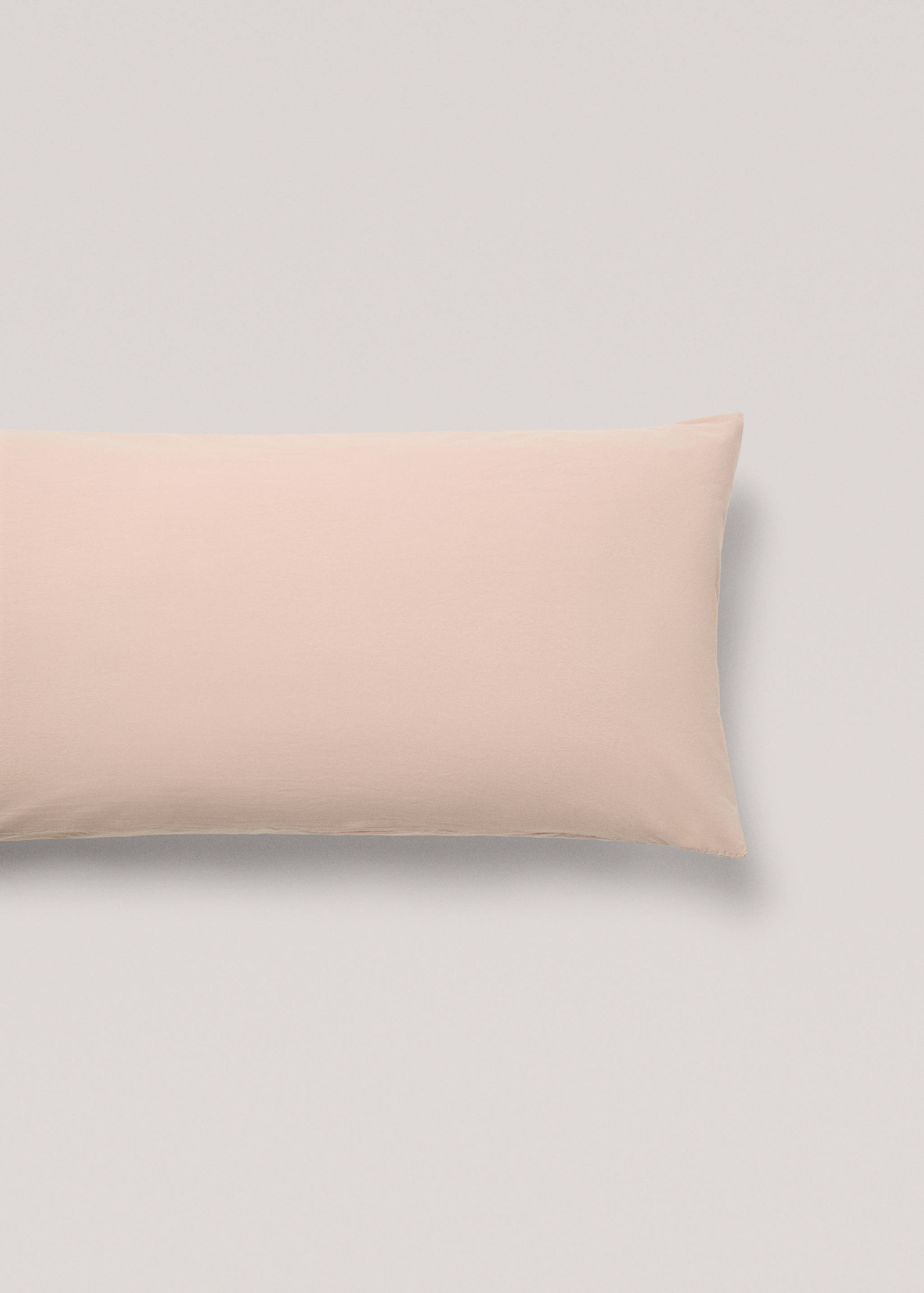 Washed cotton pillow cover 45x110cm - Товар без моделі
