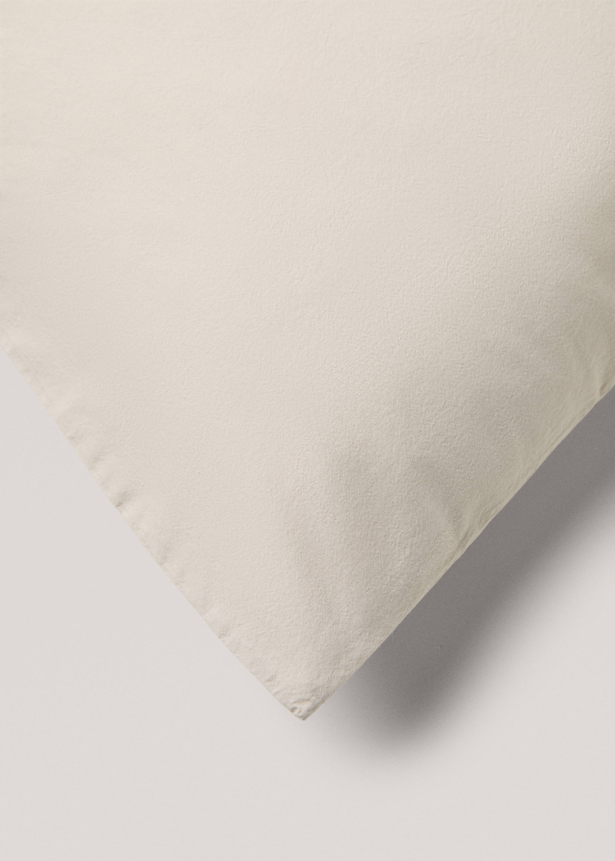 Washed cotton pillowcase 60x60cm - Детальніше про товар 3