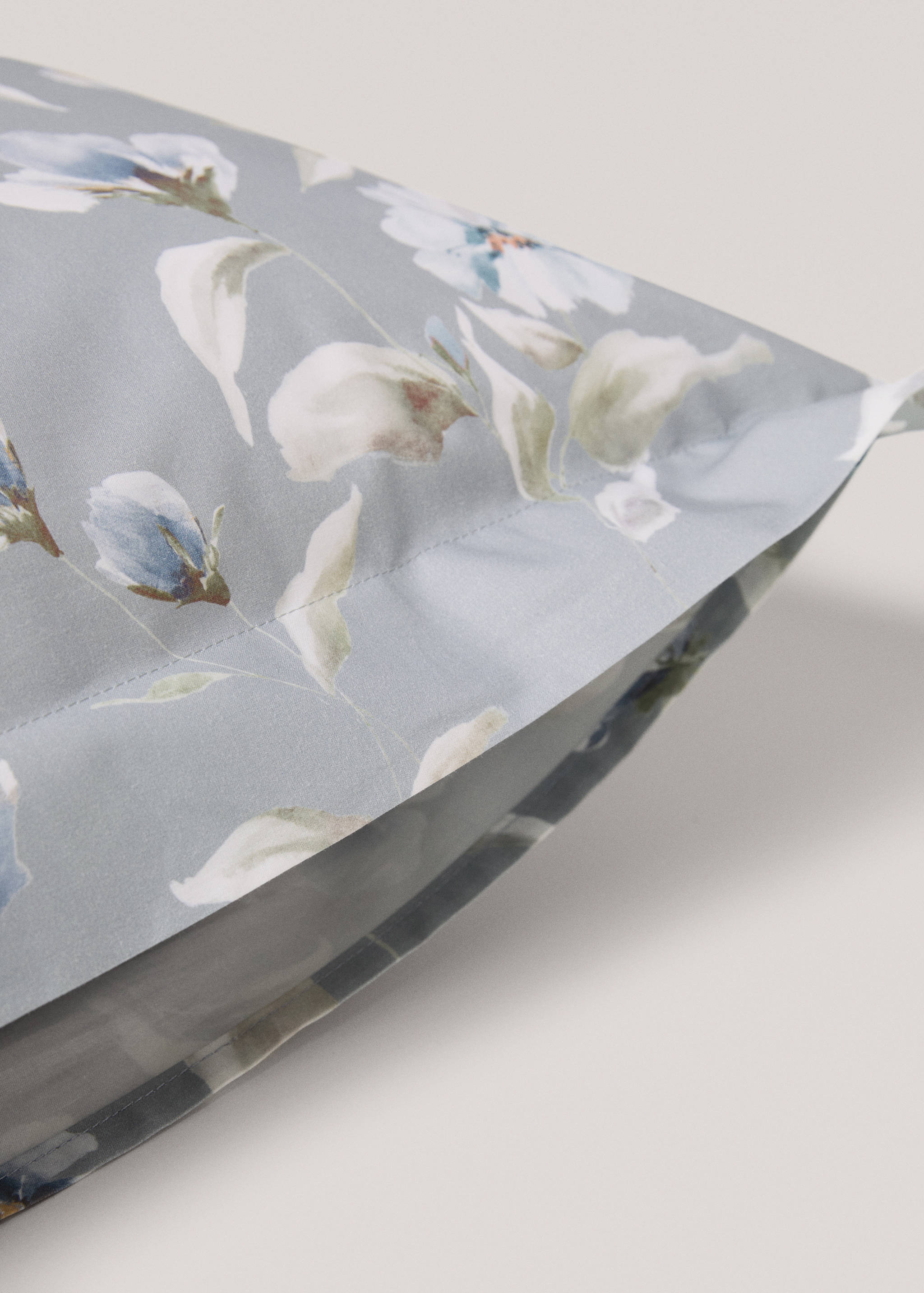 Funda coixinera disseny flors 50x75cm - Detall de l'article 1