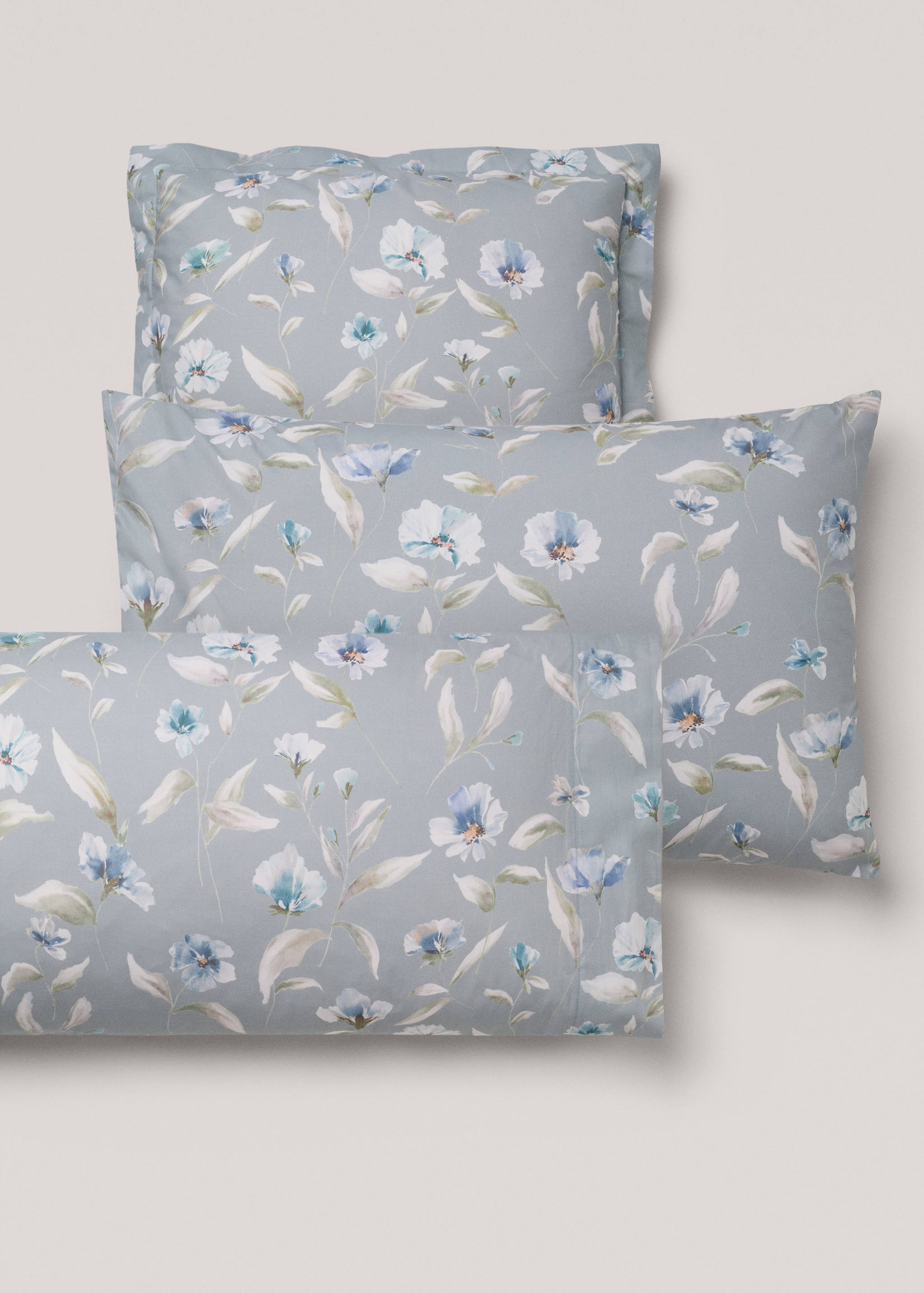 Funda coixinera disseny flors 50x75cm - Detall de l'article 4