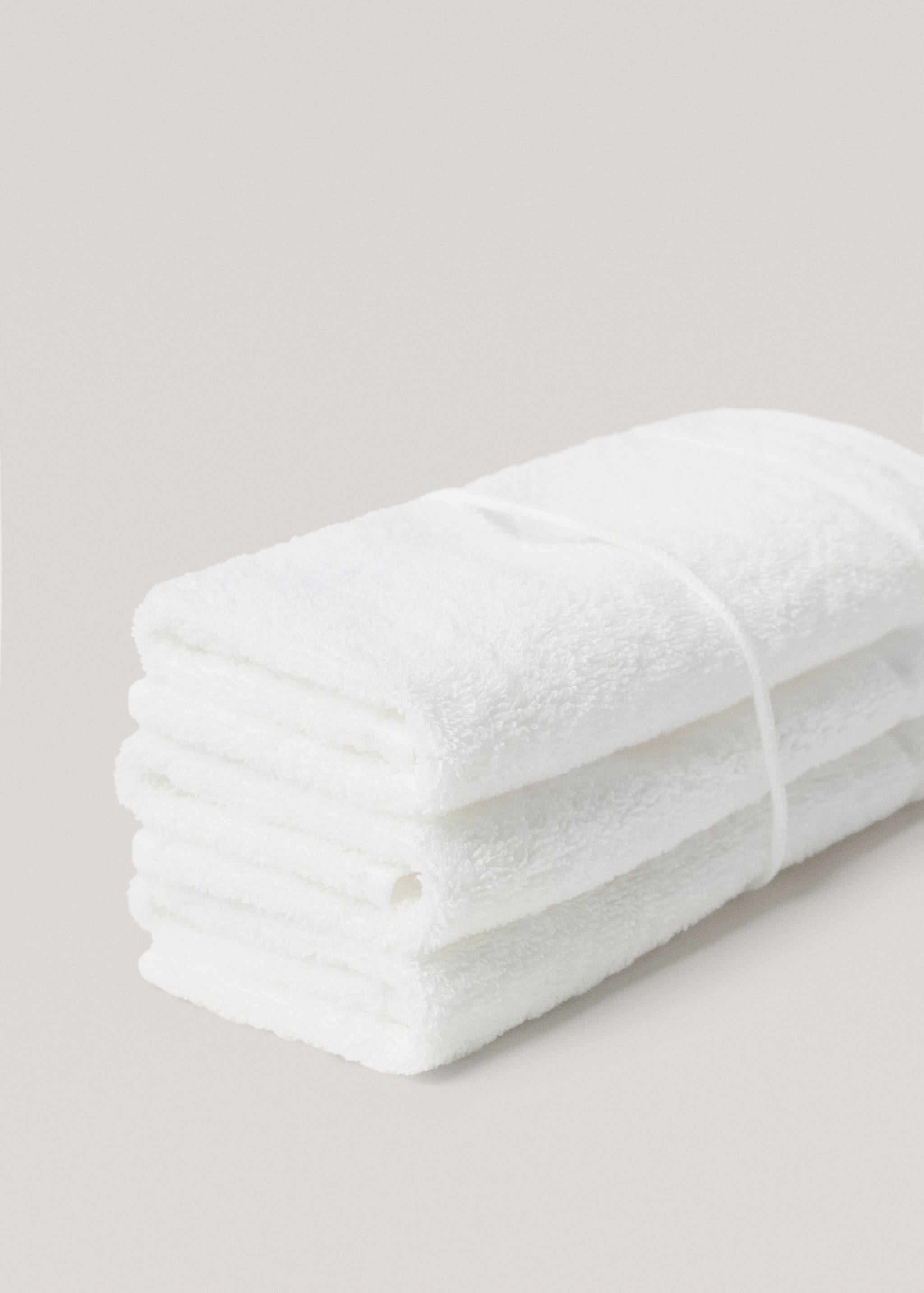 Однотонний бавовняний рушник - Детальніше про товар 2