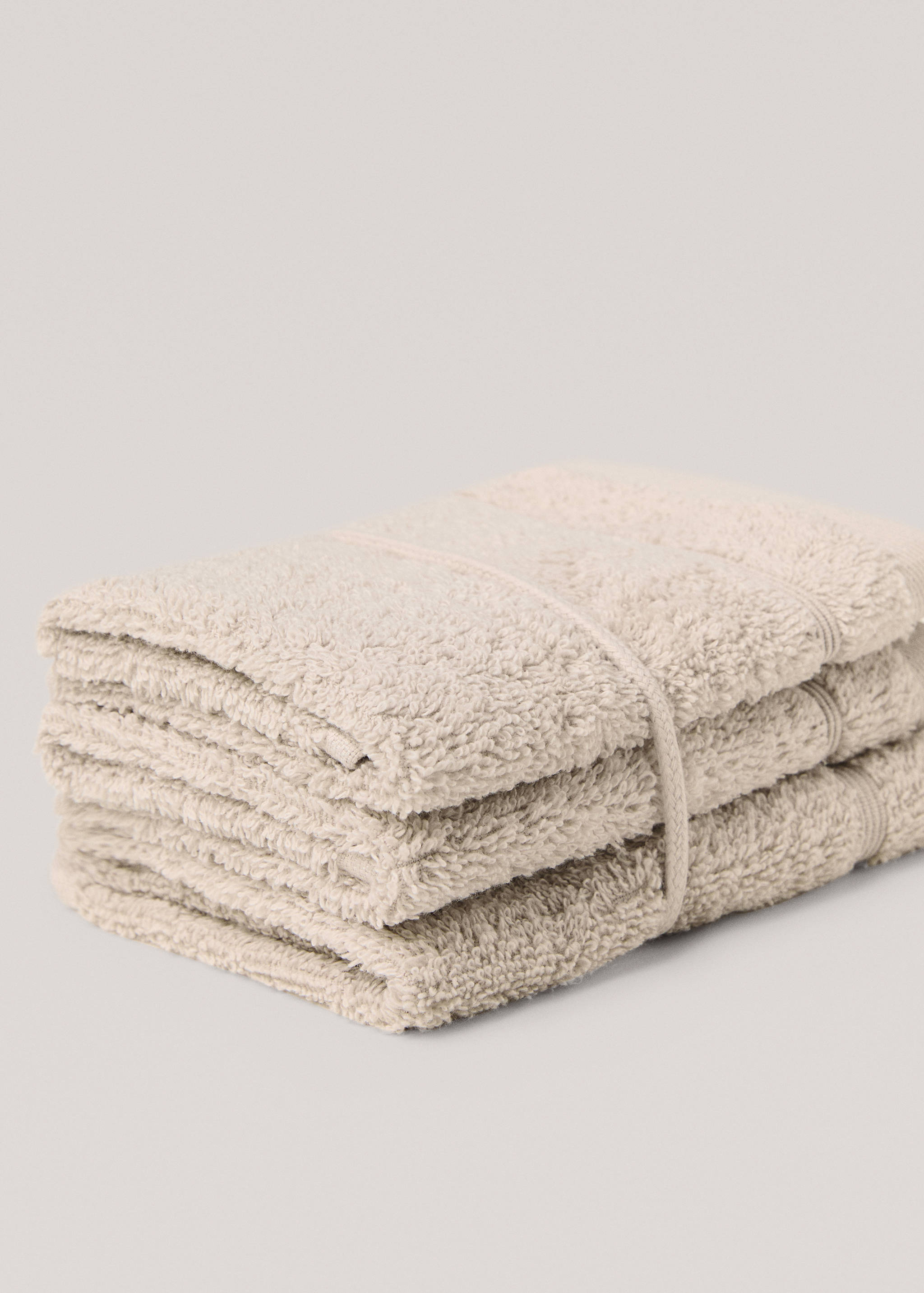 Однотонний бавовняний рушник - Детальніше про товар 2