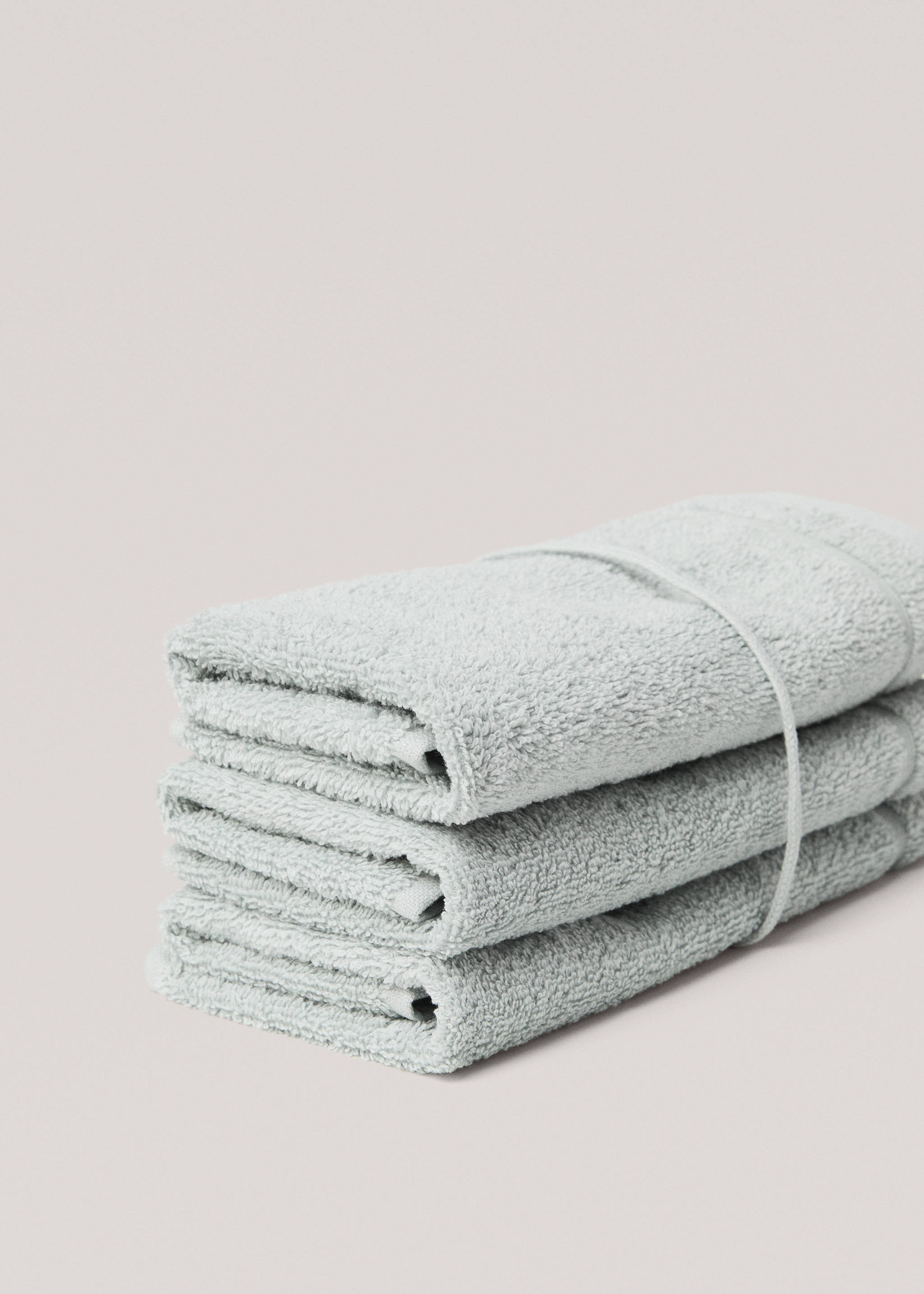 Однотонний бавовняний рушник - Детальніше про товар 2