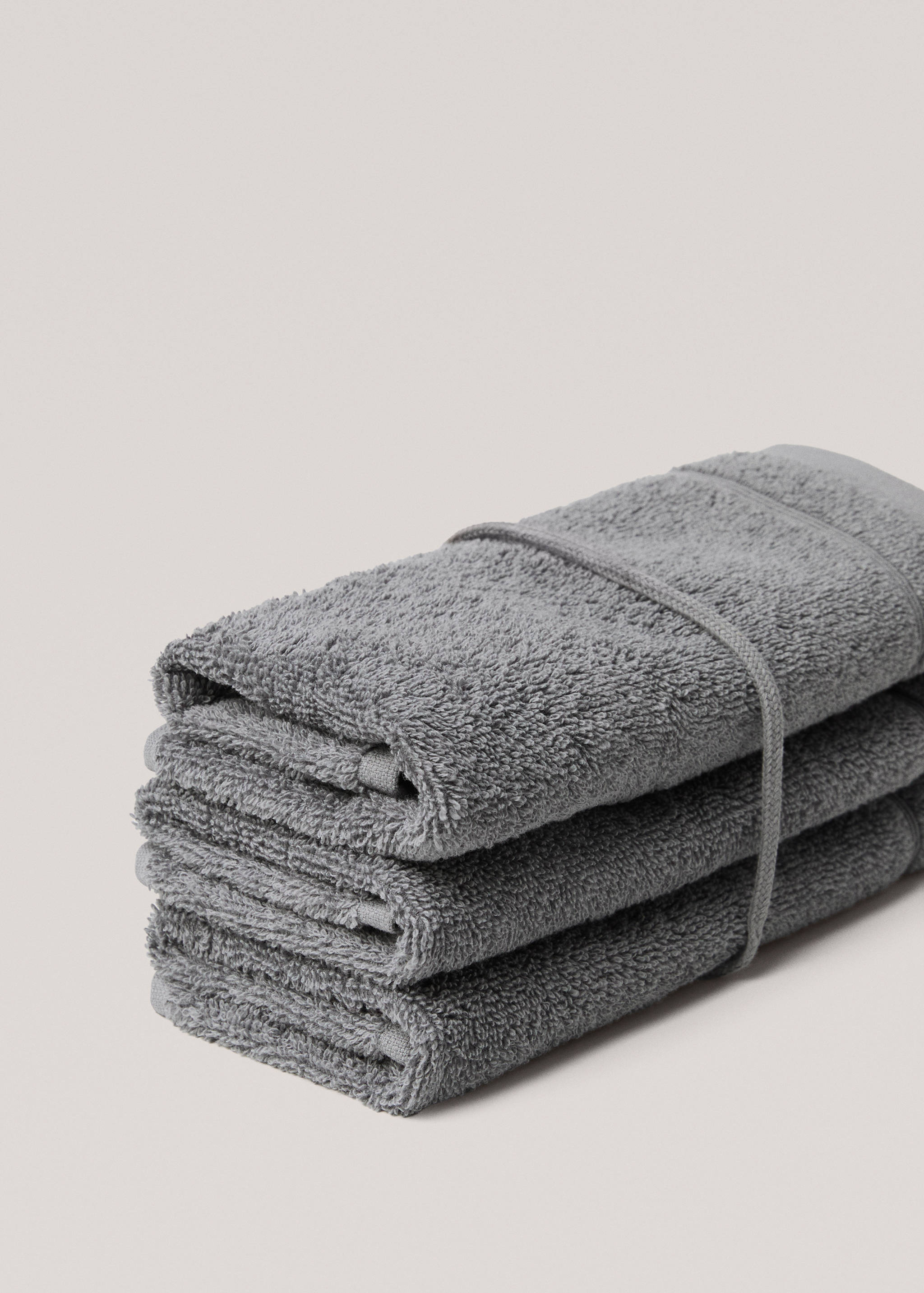 Однотонний бавовняний рушник - Детальніше про товар 2