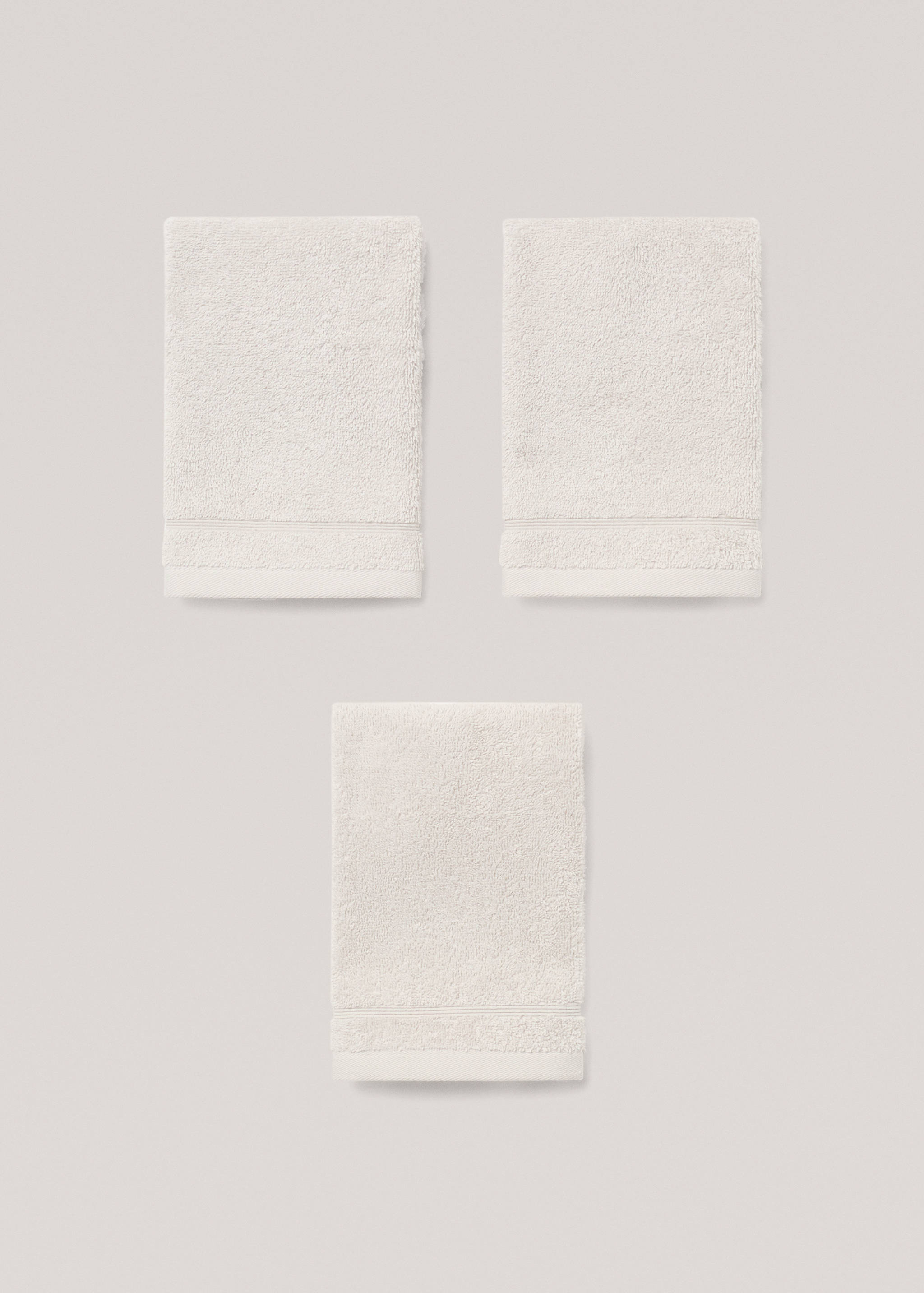 Однотонний бавовняний рушник - Товар без моделі