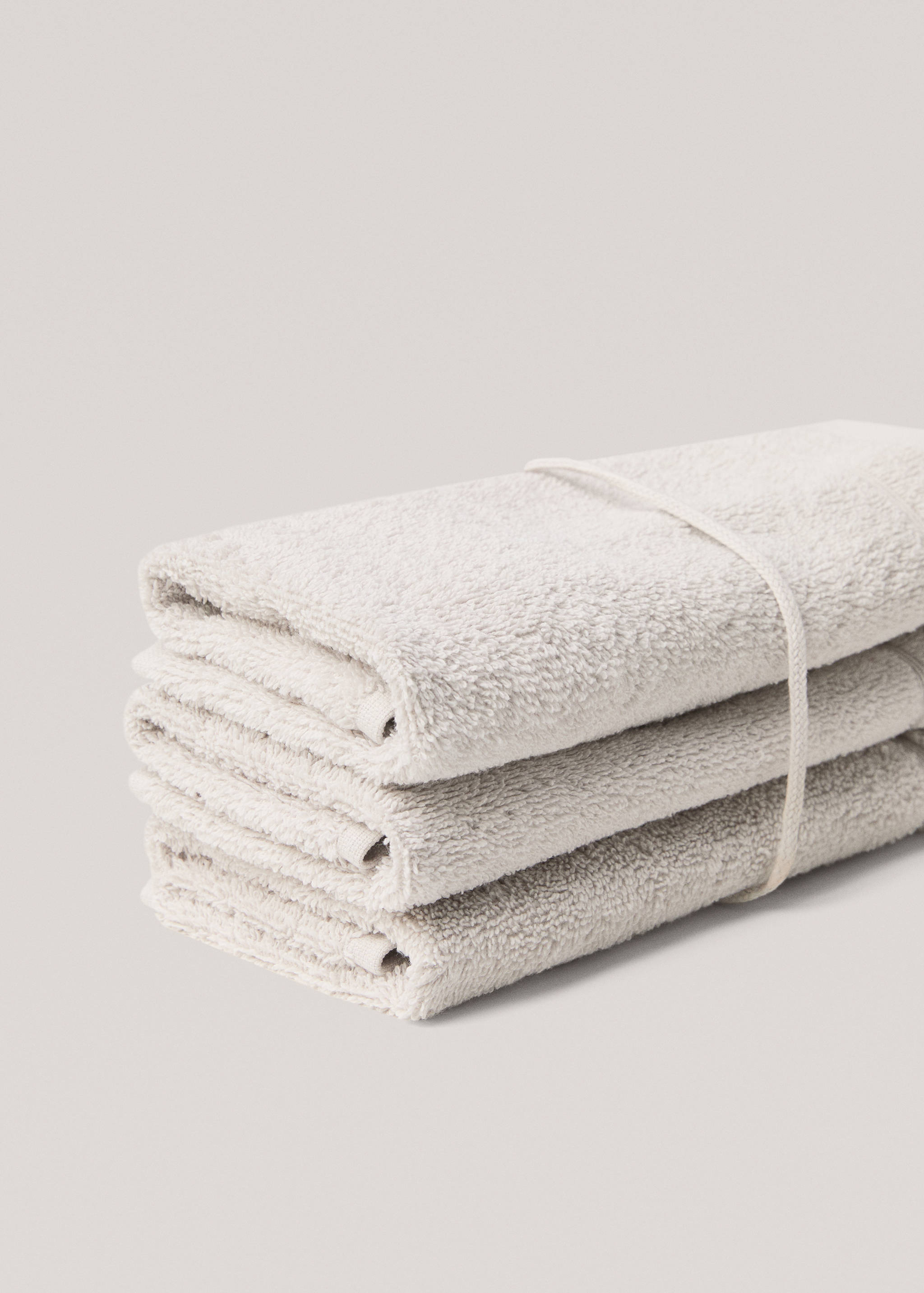 Однотонний бавовняний рушник - Детальніше про товар 2