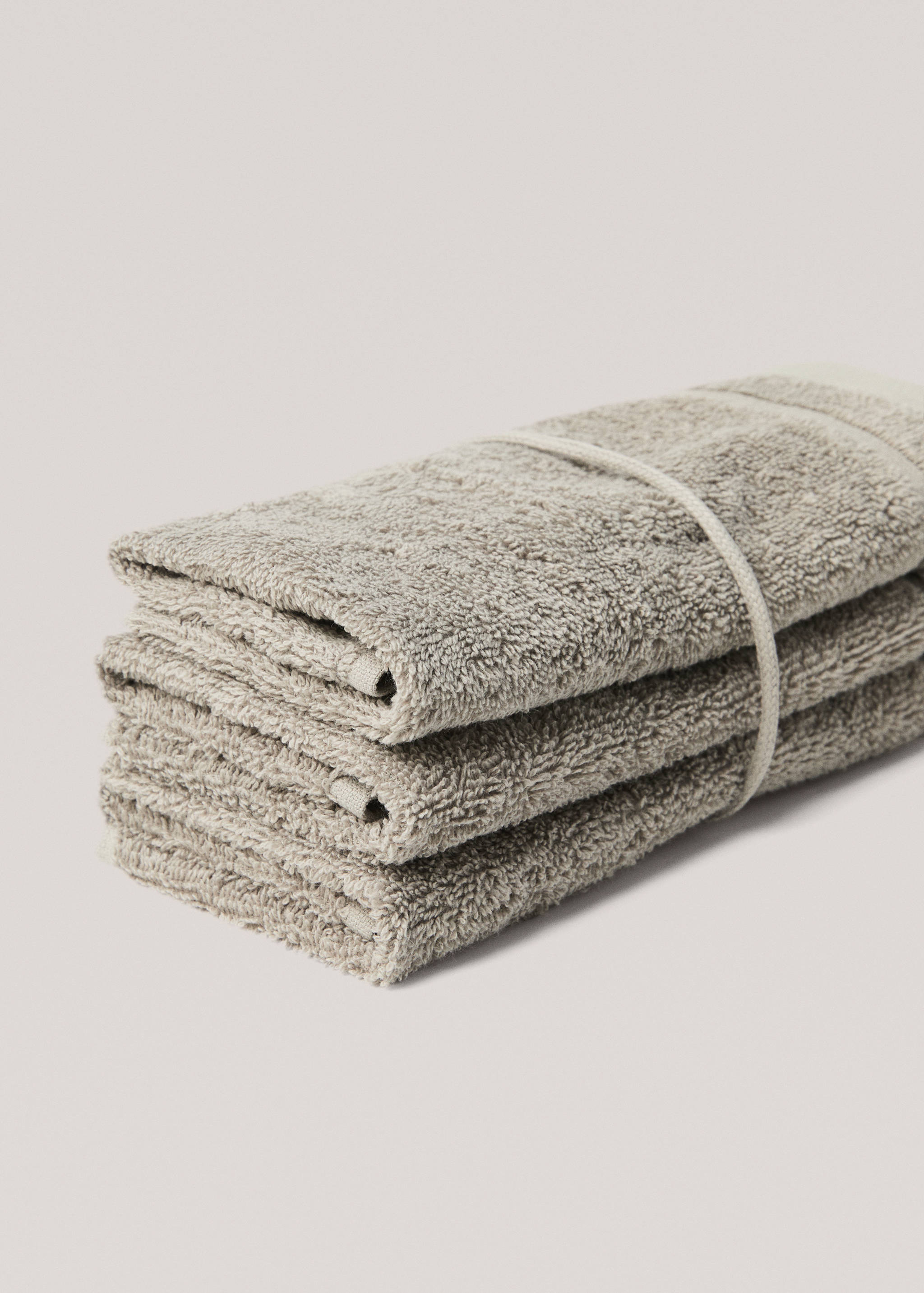 Однотонний бавовняний рушник - Детальніше про товар 2