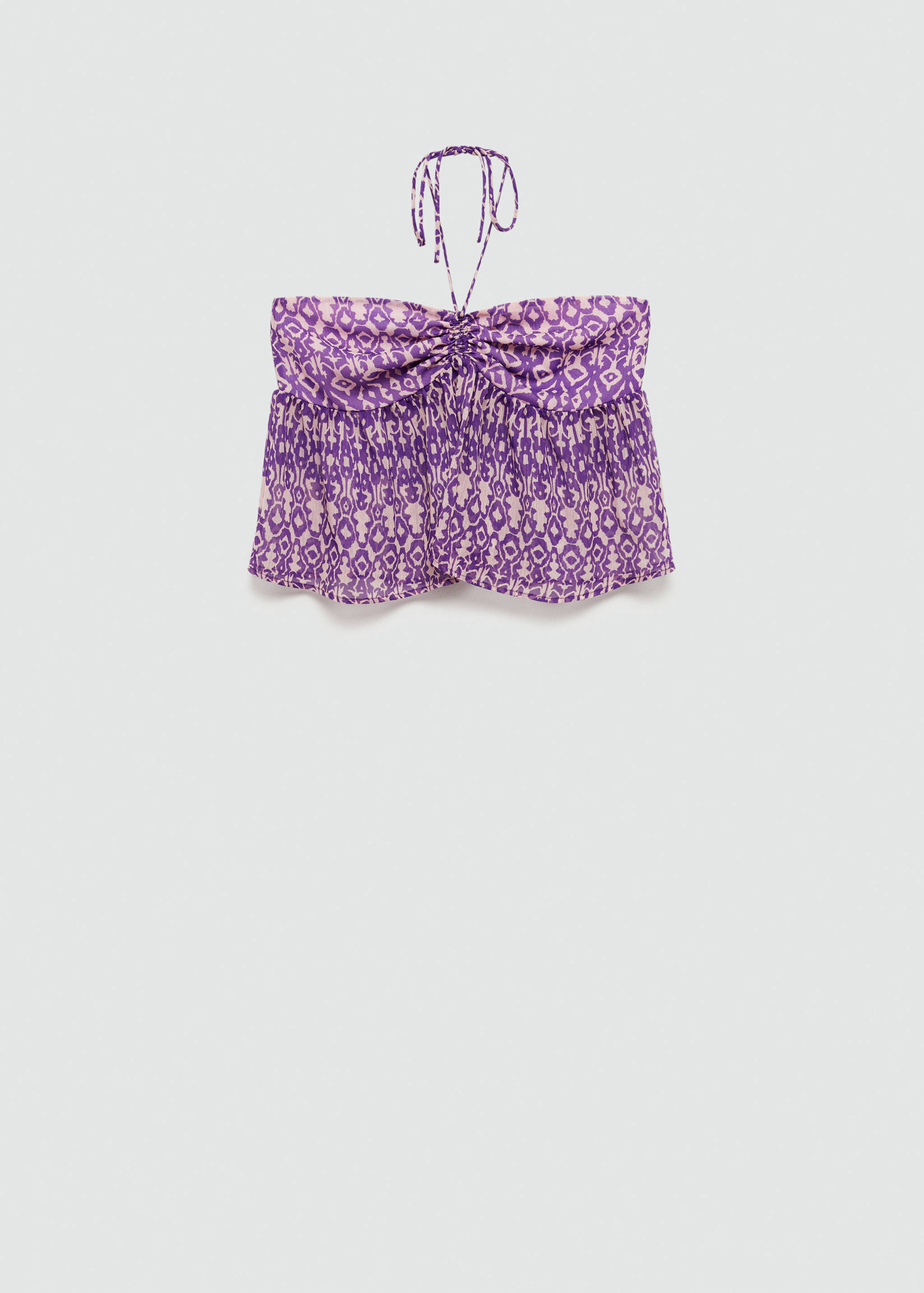Print ruched top - Article without model