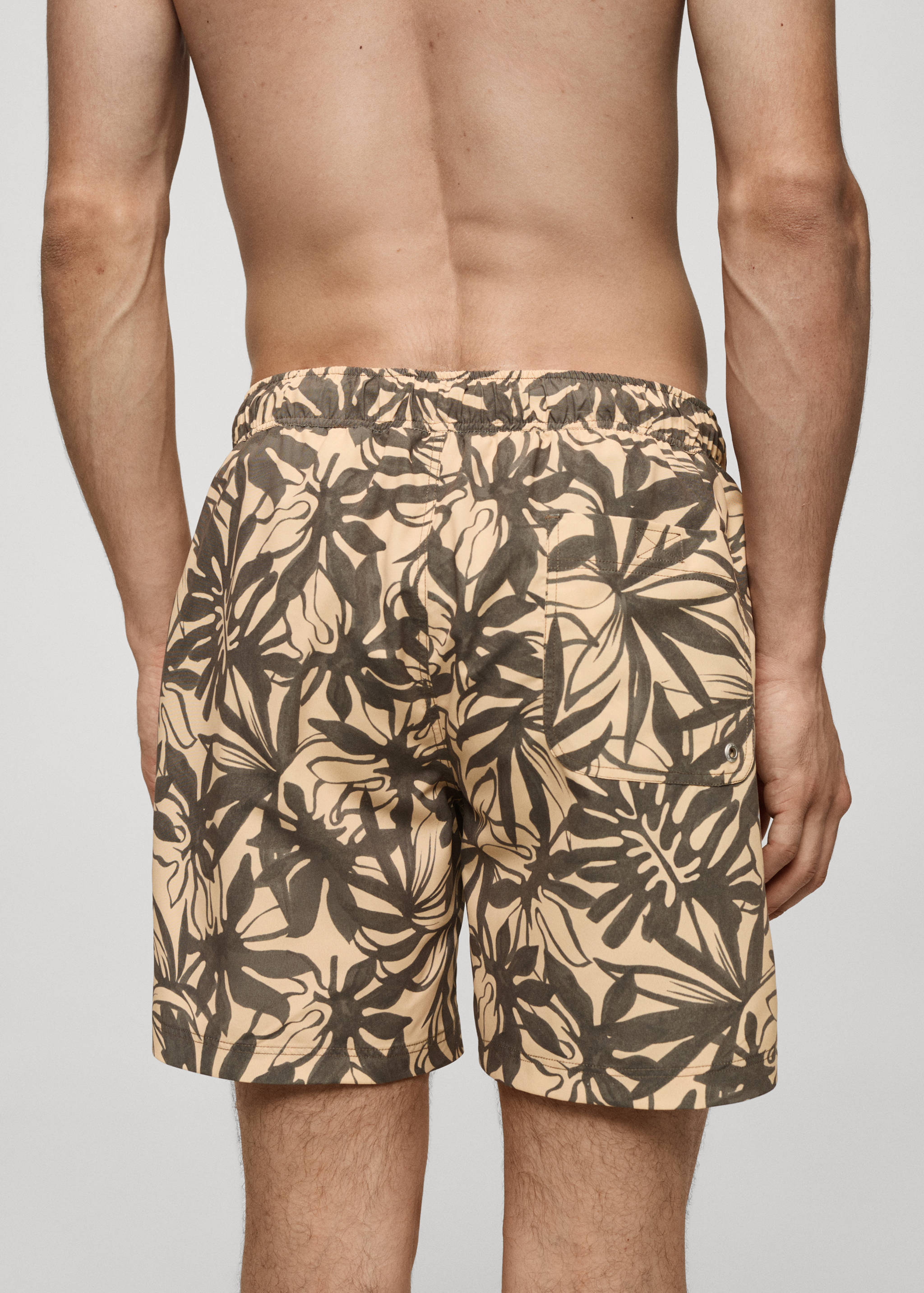 Floral print swimsuit - Details of the article 6