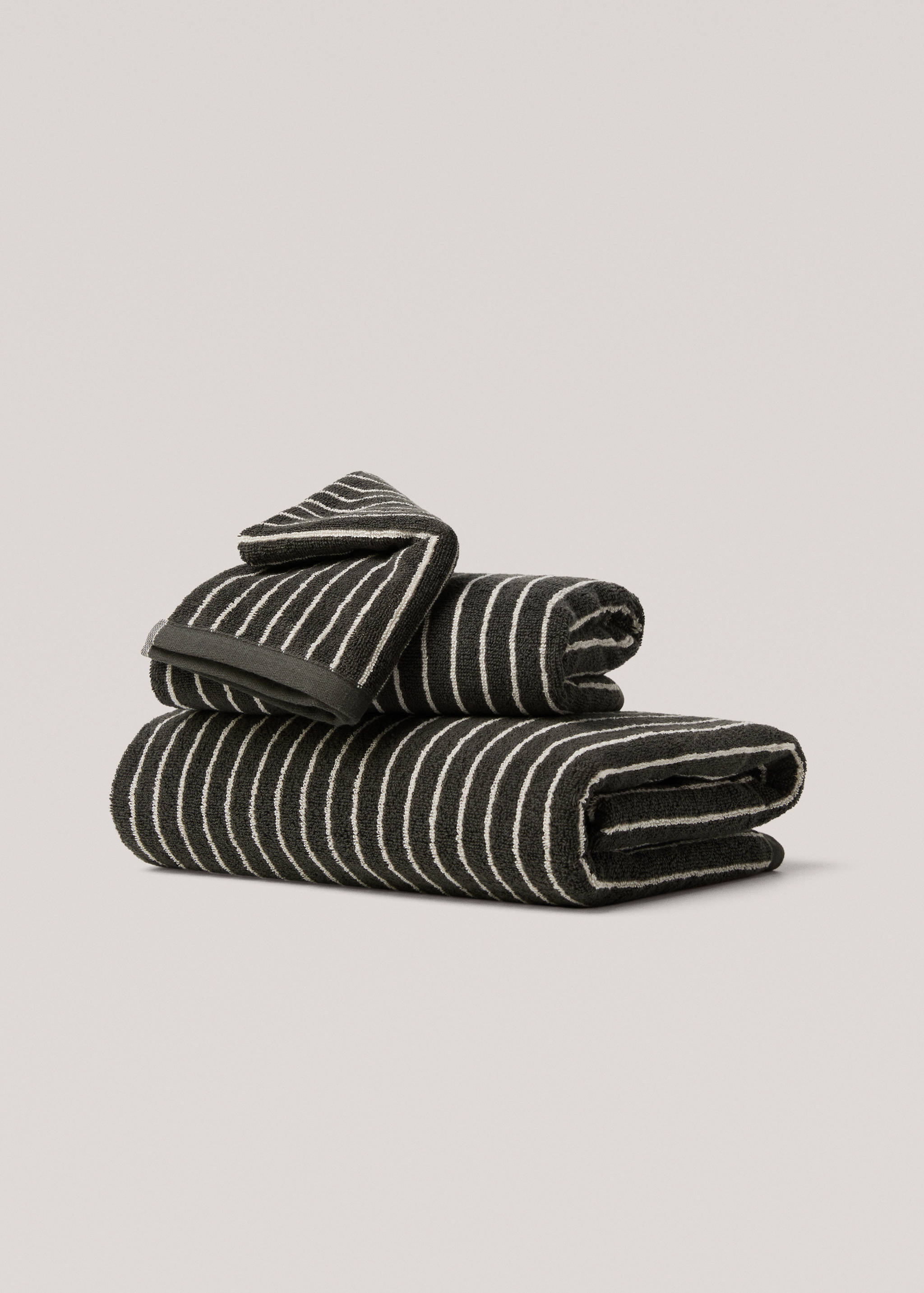 Striped bath towel 90x150cm - Article without model
