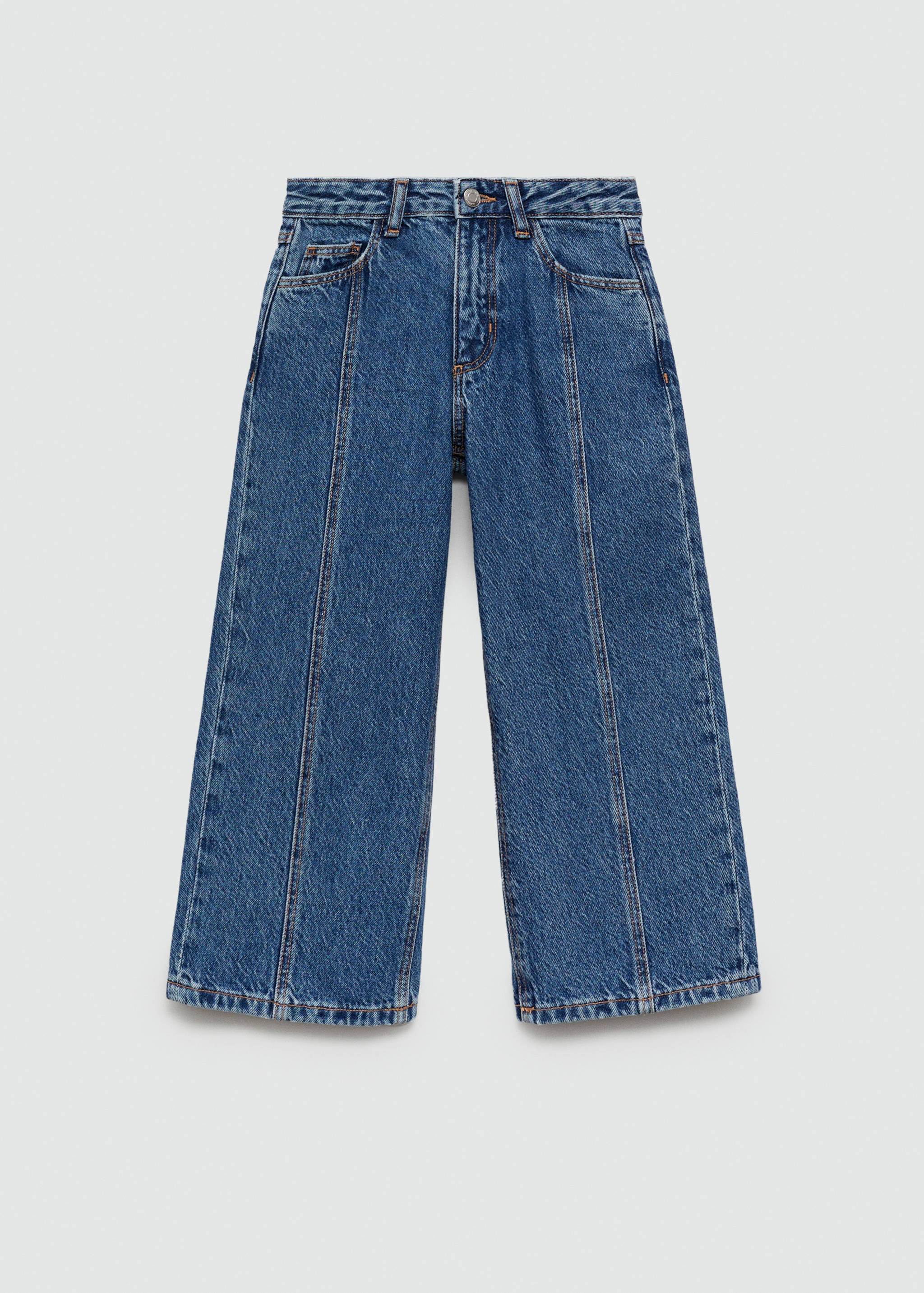 Jeans culotte mid-waist comfort - Article without model