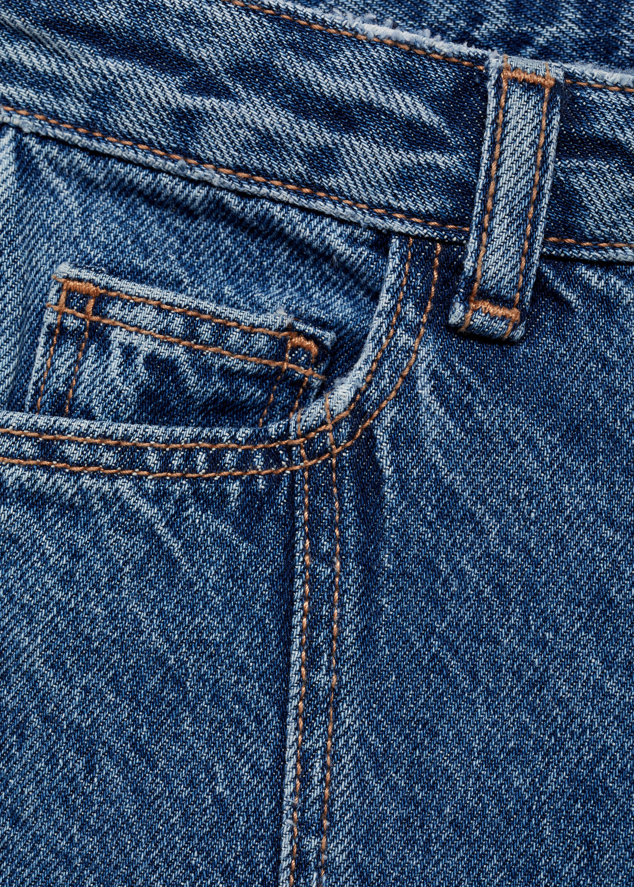 Jeans culotte mid-waist comfort - Details of the article 8