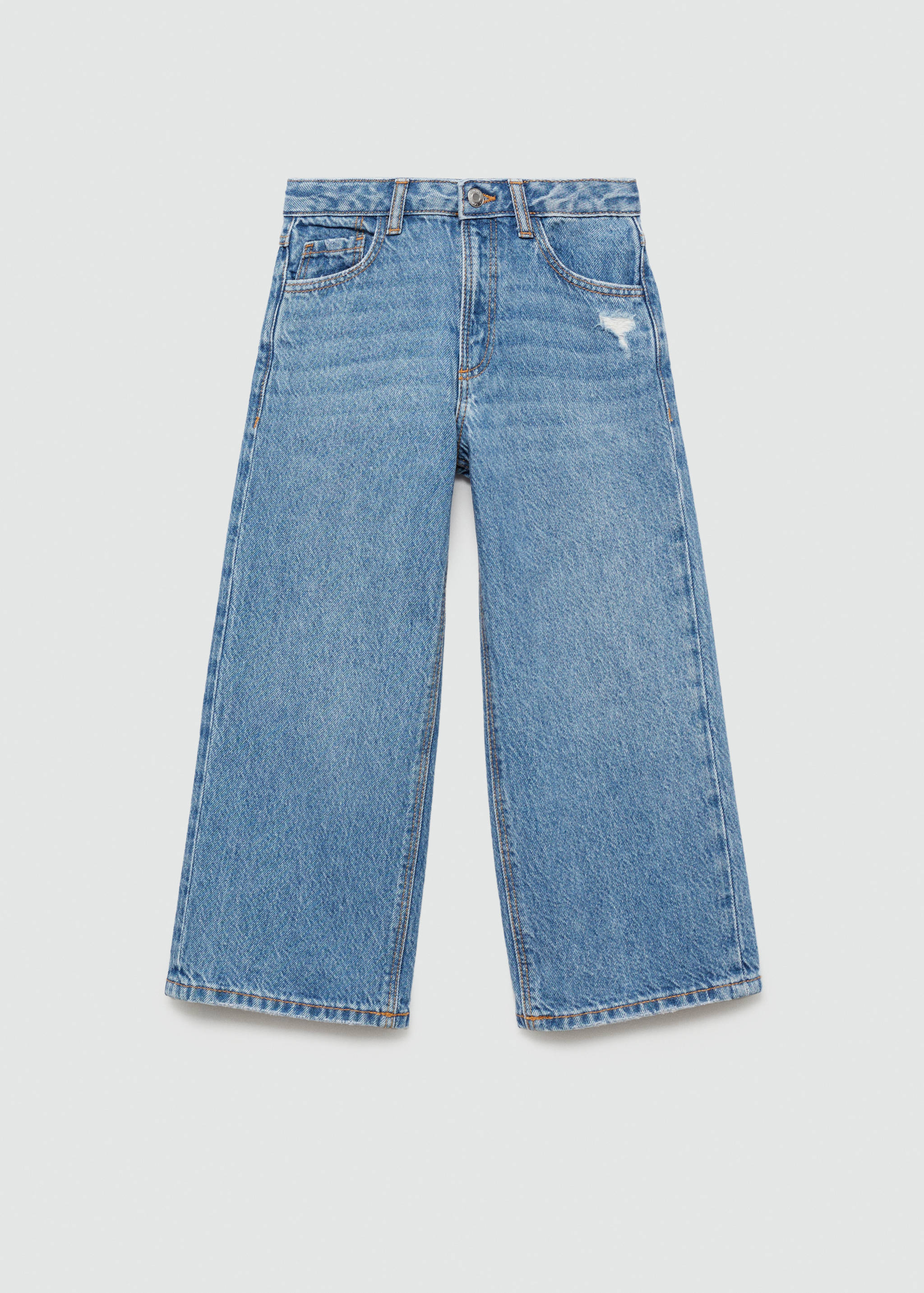 Jeans culotte mid-waist comfort - Article without model