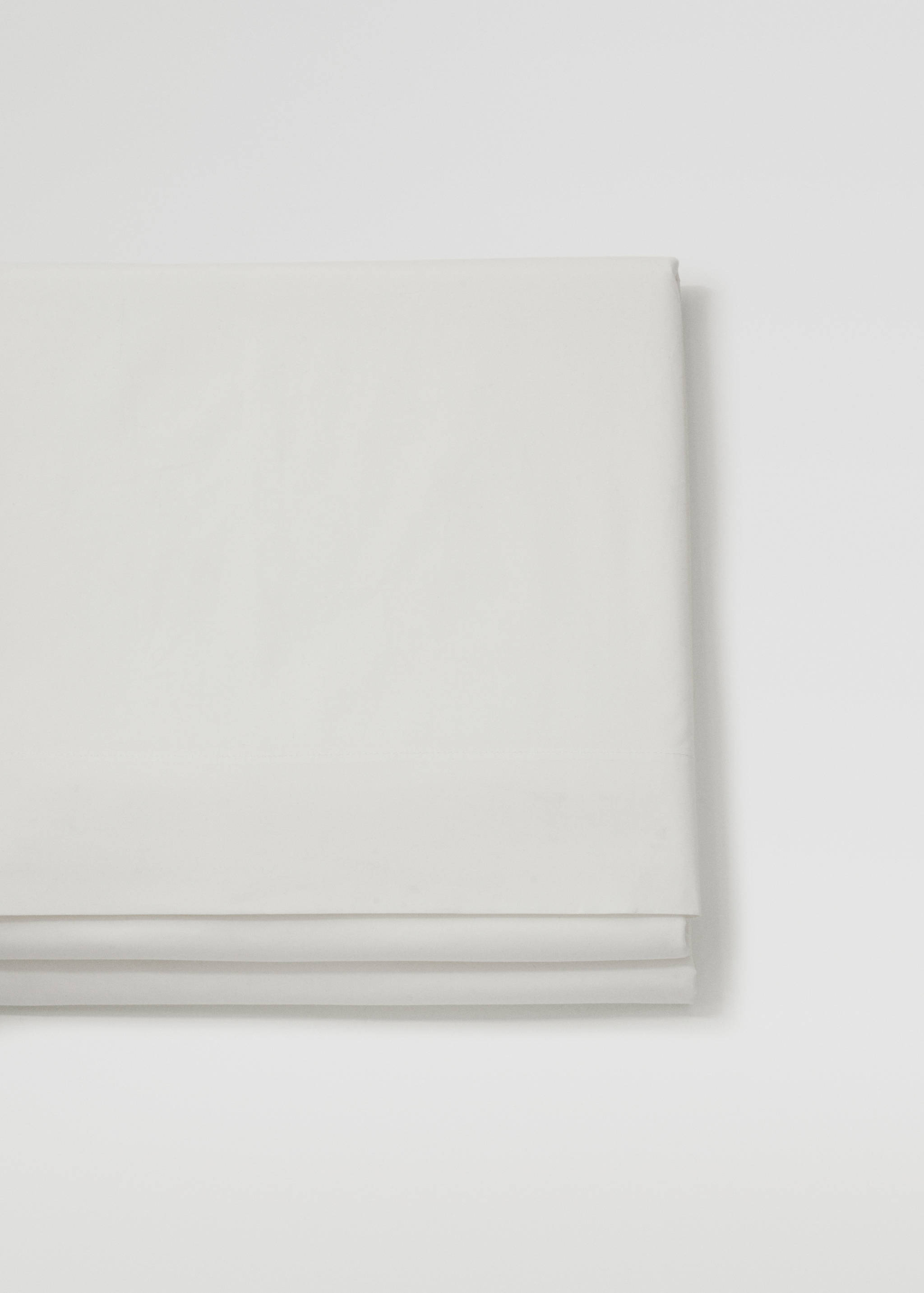 300-thread cotton top sheet 150cm - Article without model