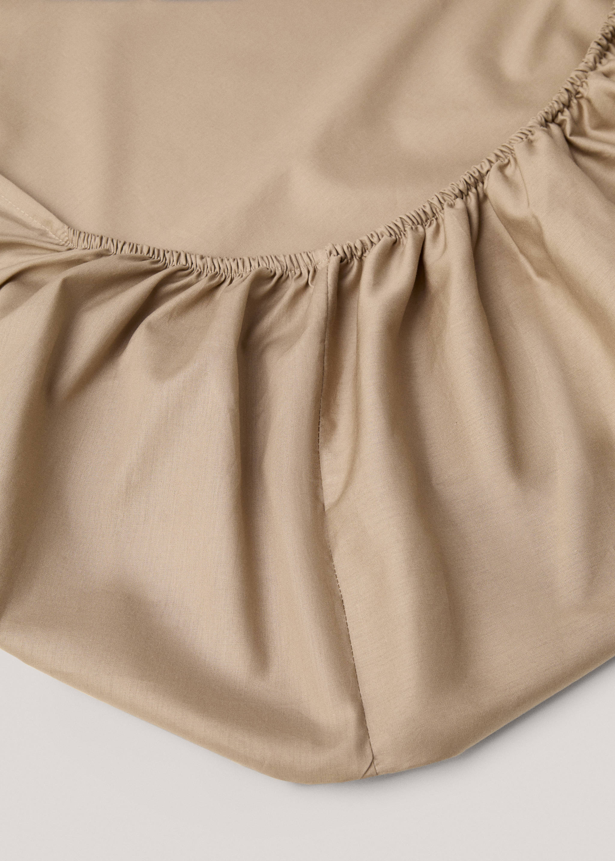 Cotton fitted sheet for queen bed - Details of the article 1