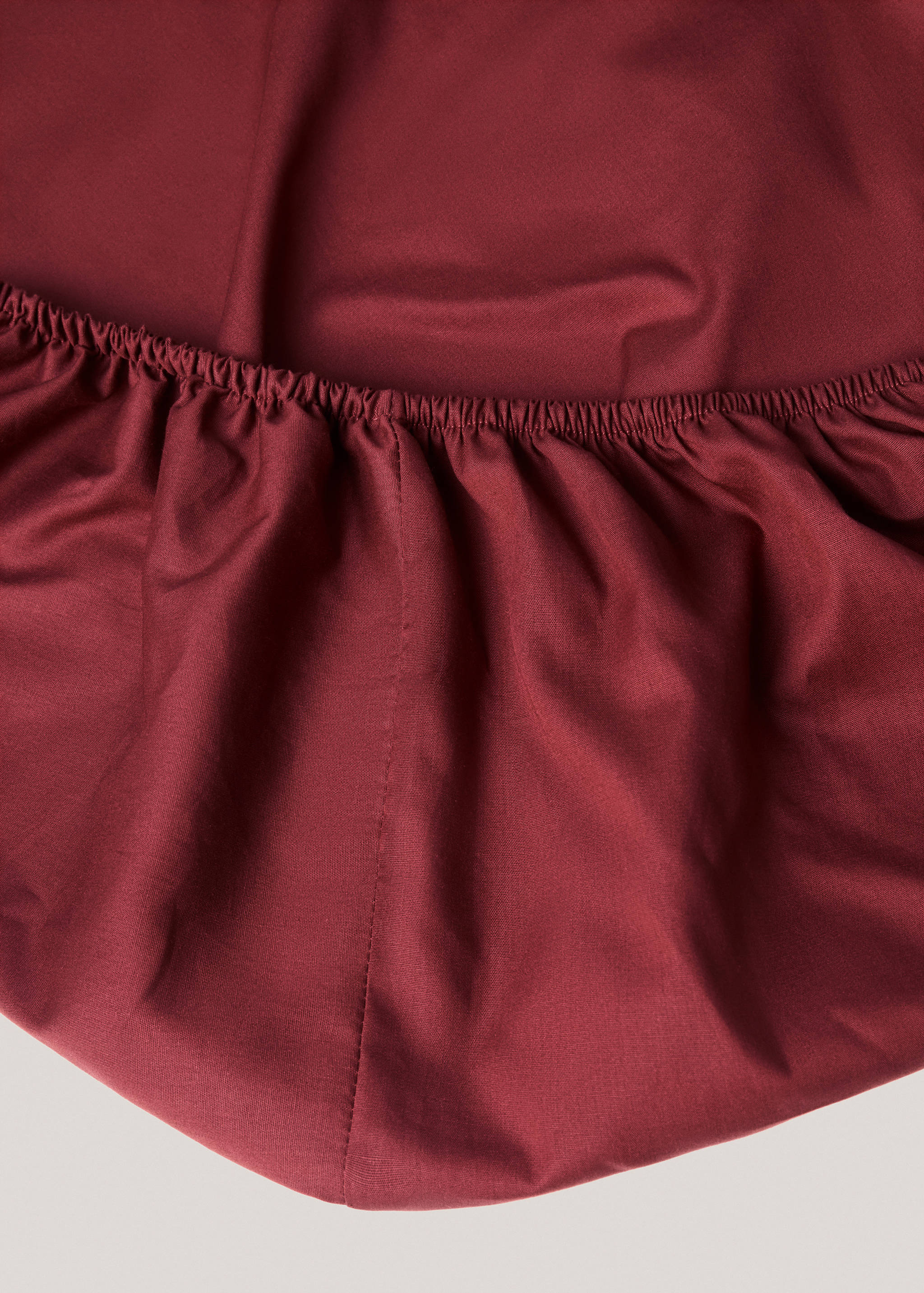 Cotton fitted sheet for queen bed - Details of the article 1