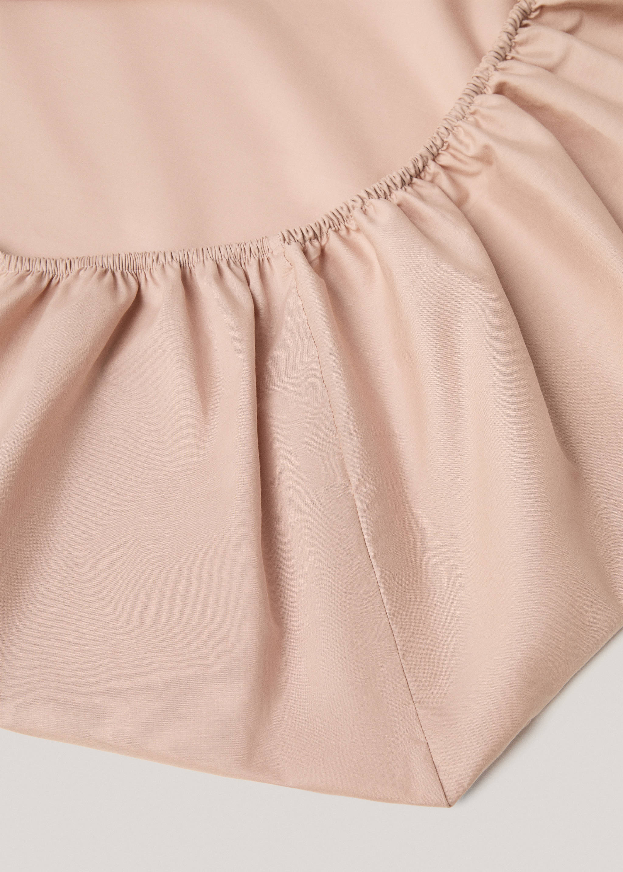 Cotton fitted sheet for queen bed - Details of the article 2