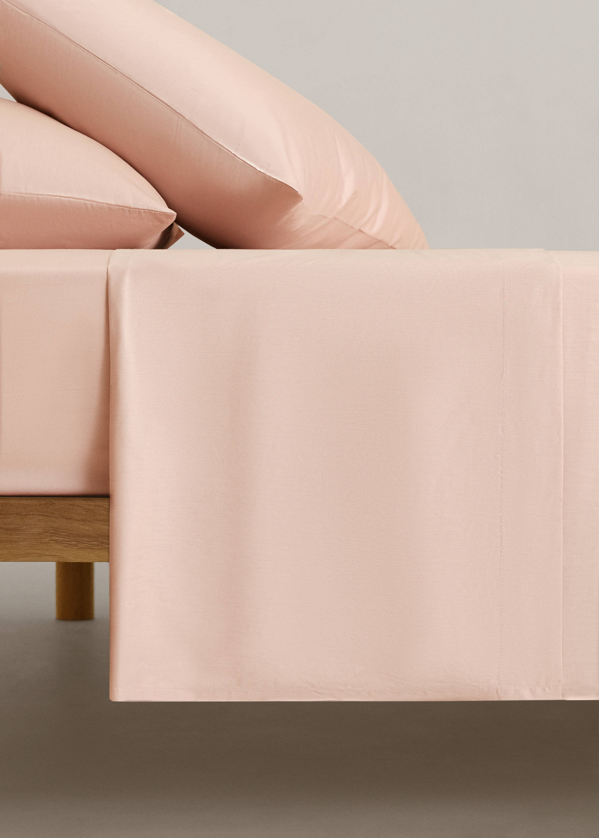 Percale cotton top sheet 150cm - Article without model