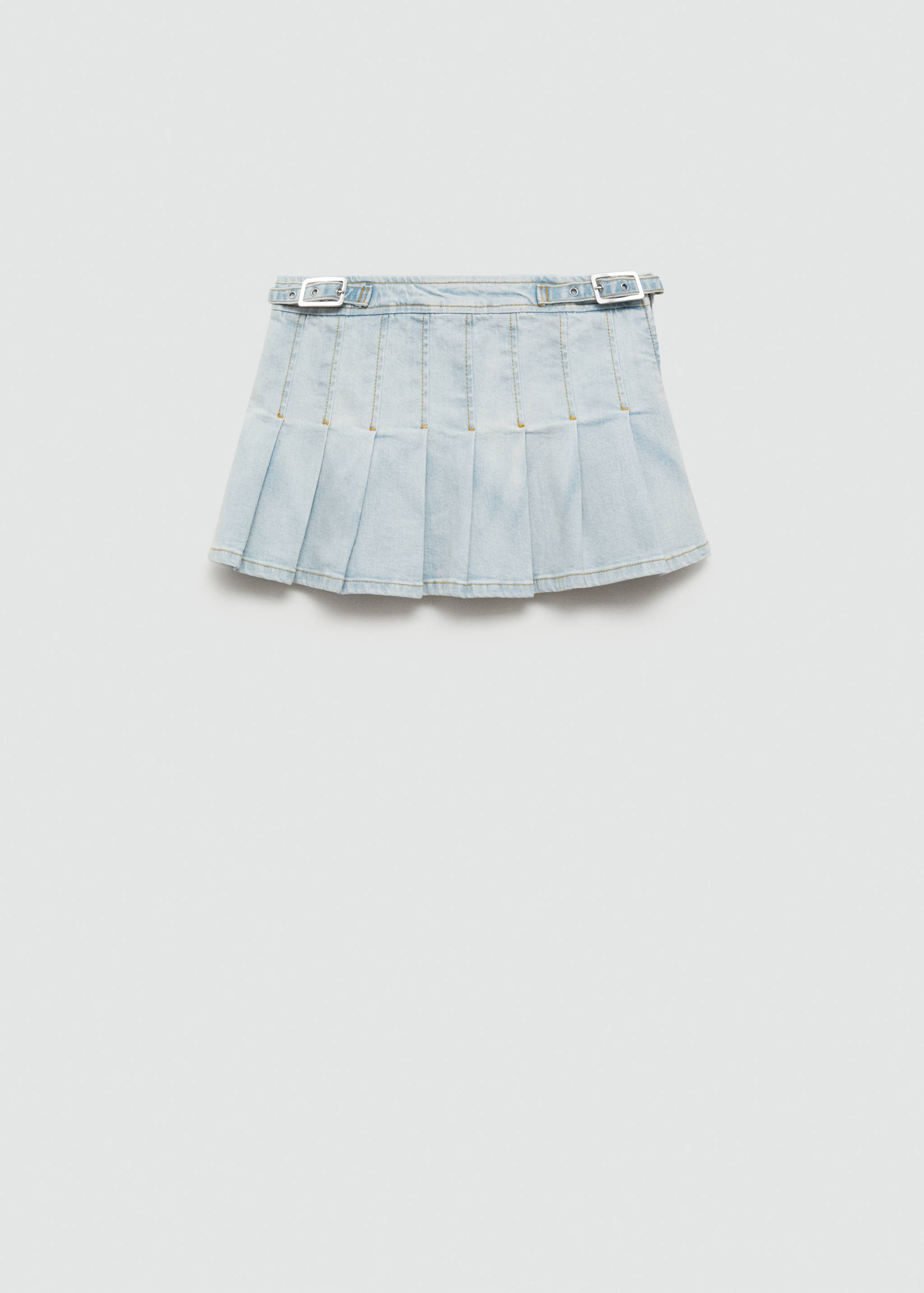 Denim mini-skirt - Article without model