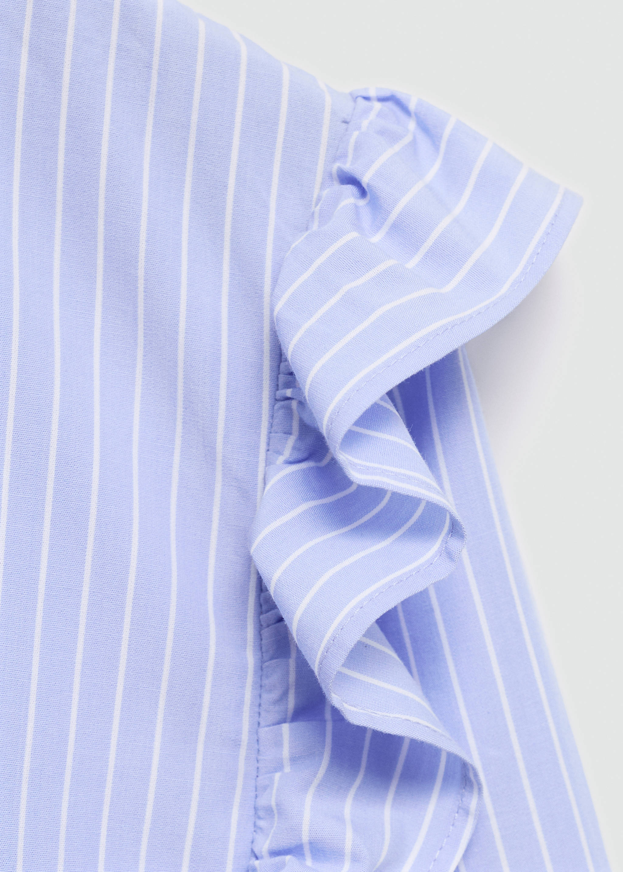 Ruffled cotton shirt - Details of the article 8